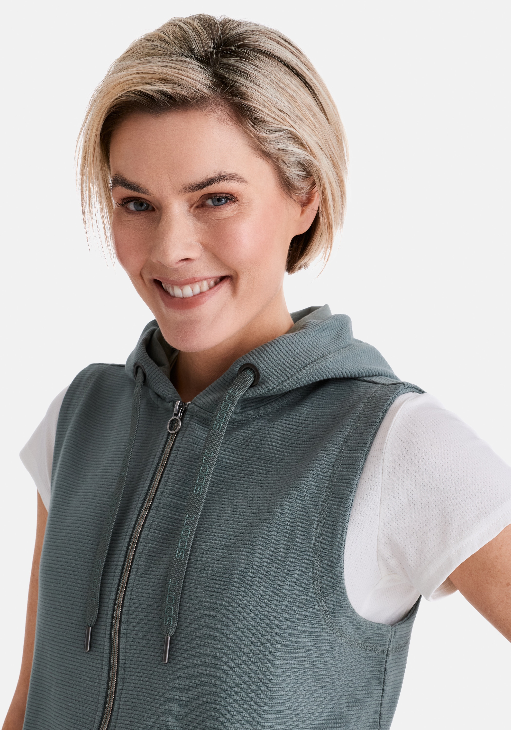 STOOKER WOMEN Sweatweste »WENKE Weste« Stooker WENKE Damen Weste mit Kapuze