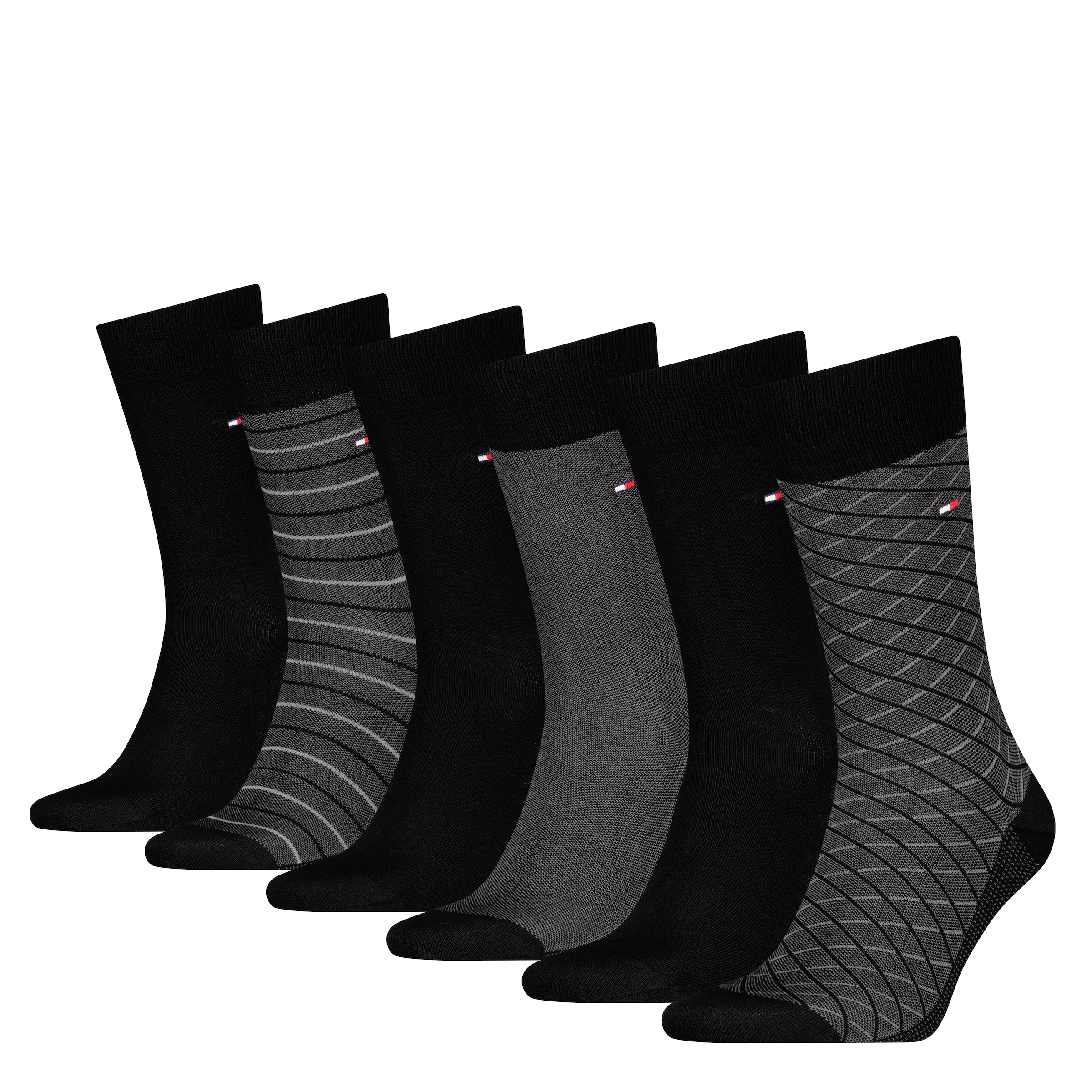 Tommy Hilfiger Socken "TH MEN SOCK 6P TIN GIFTBOX BIRDEYE" 6er Pack günstig online kaufen