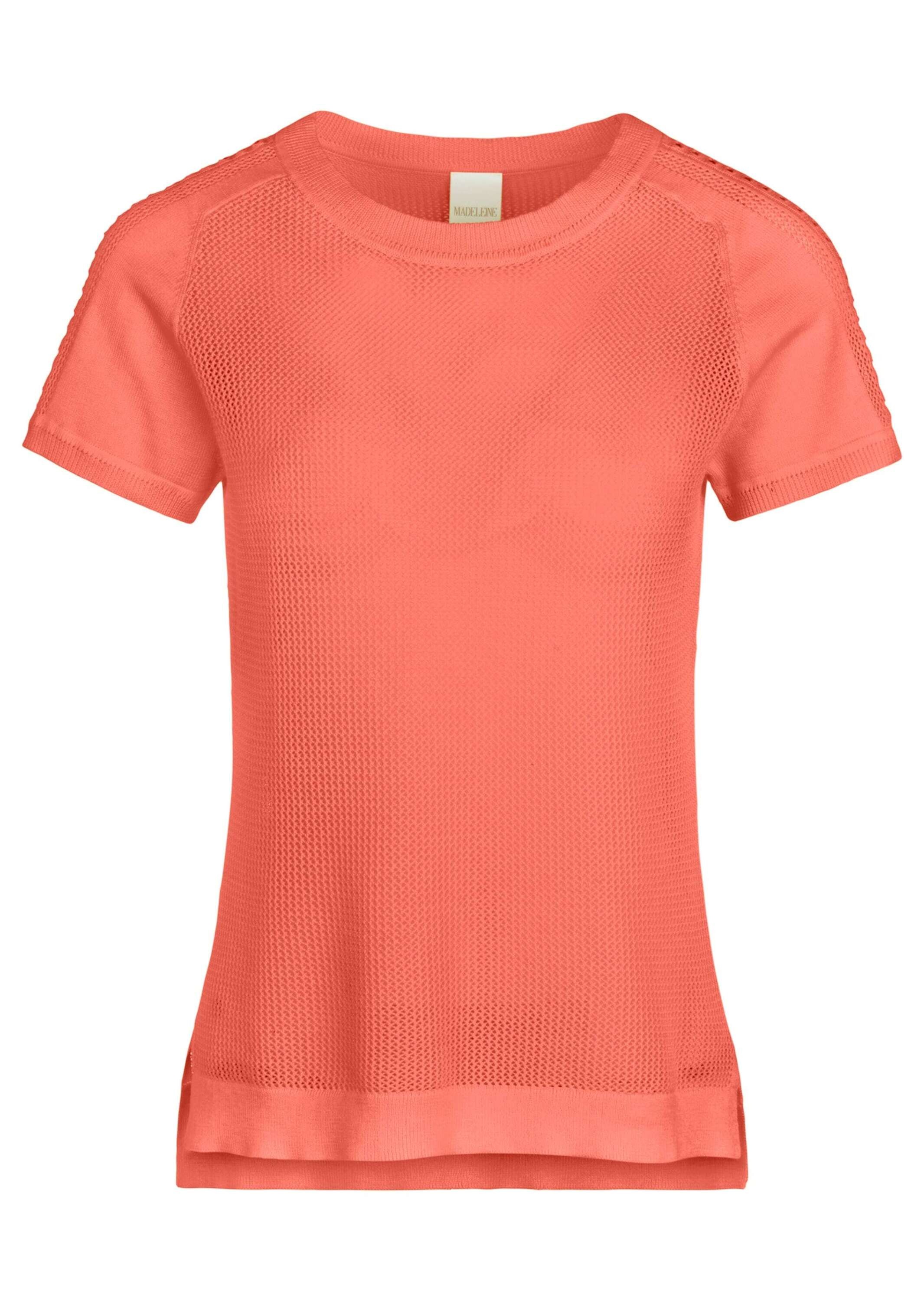 MADELEINE Longpullover "Pullover Netzpullover aus Supima-Baumwolle" günstig online kaufen