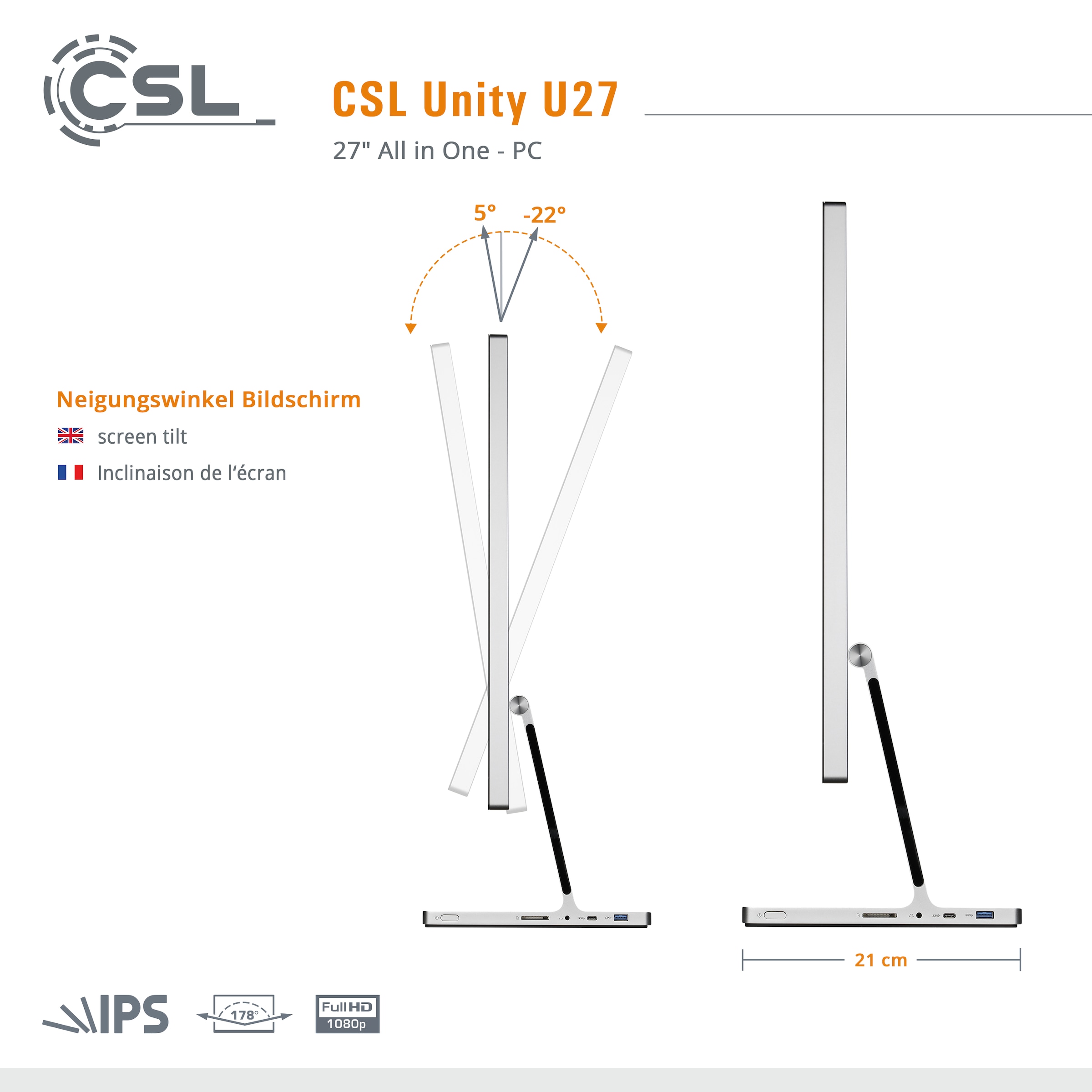 CSL Gaming-PC »Unity U27«