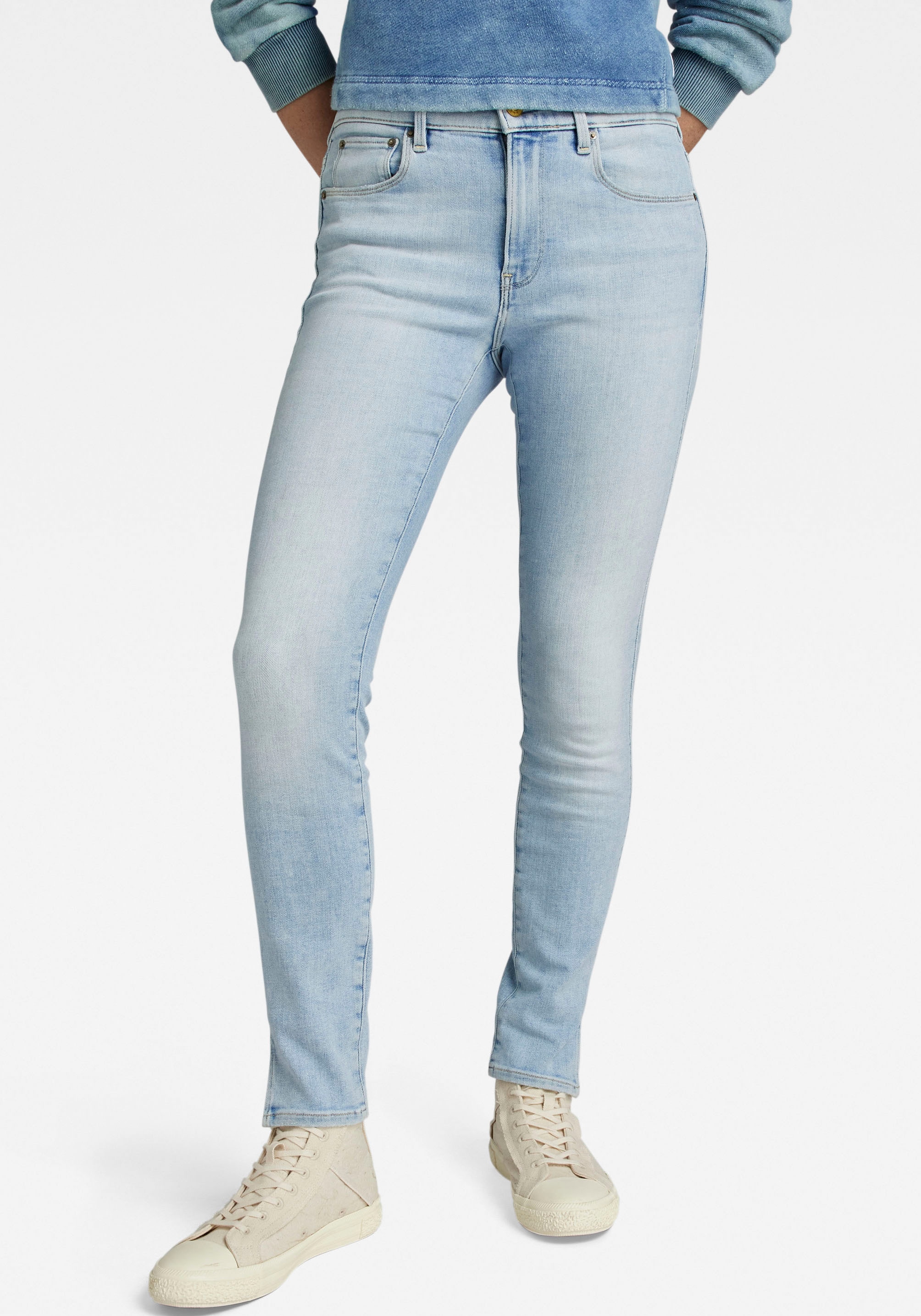 Skinny-fit-Jeans »3301 Skinny Split«