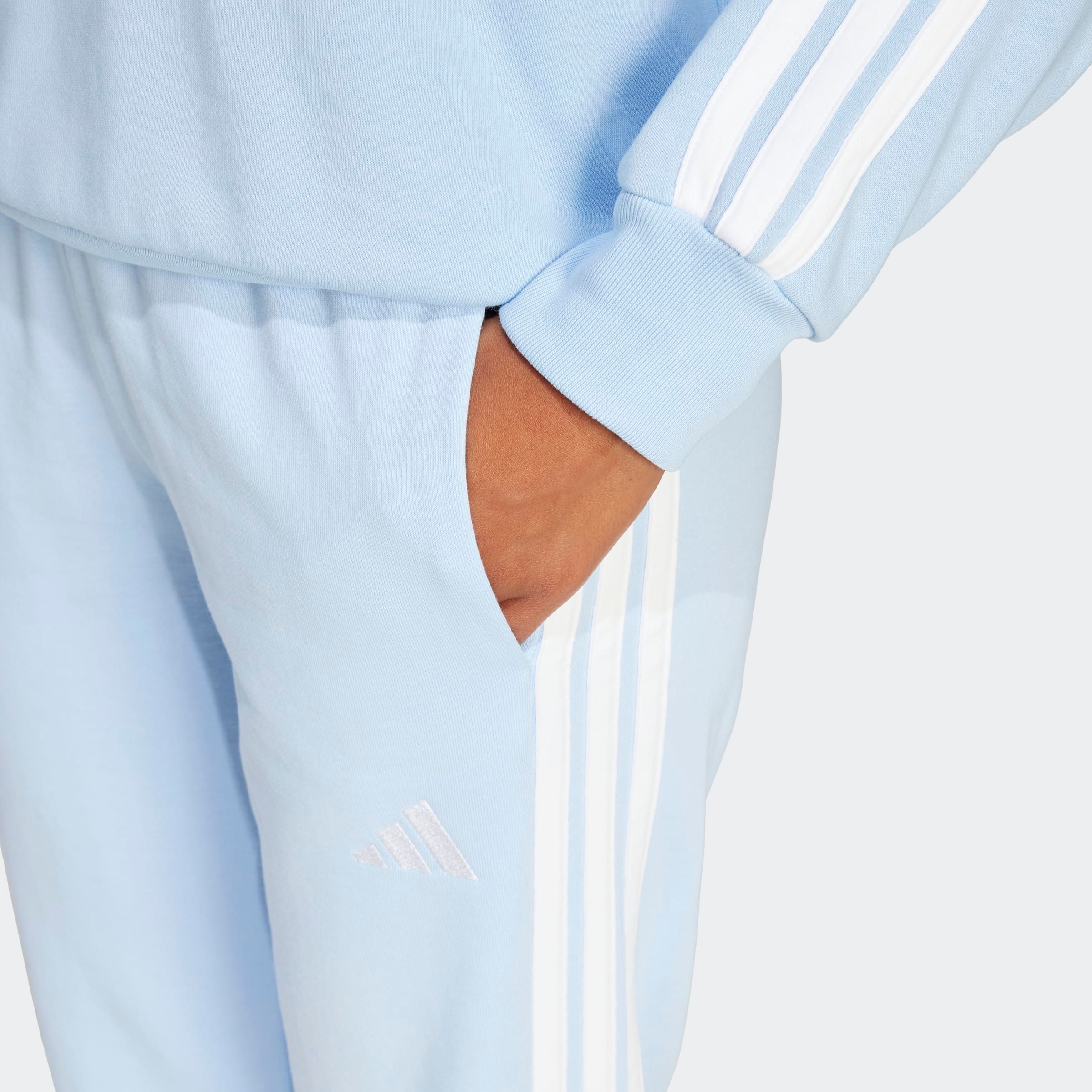 adidas Sportswear Sporthose »W 3S FT CF PT«, (1 tlg.), aus weichem French Terry Material