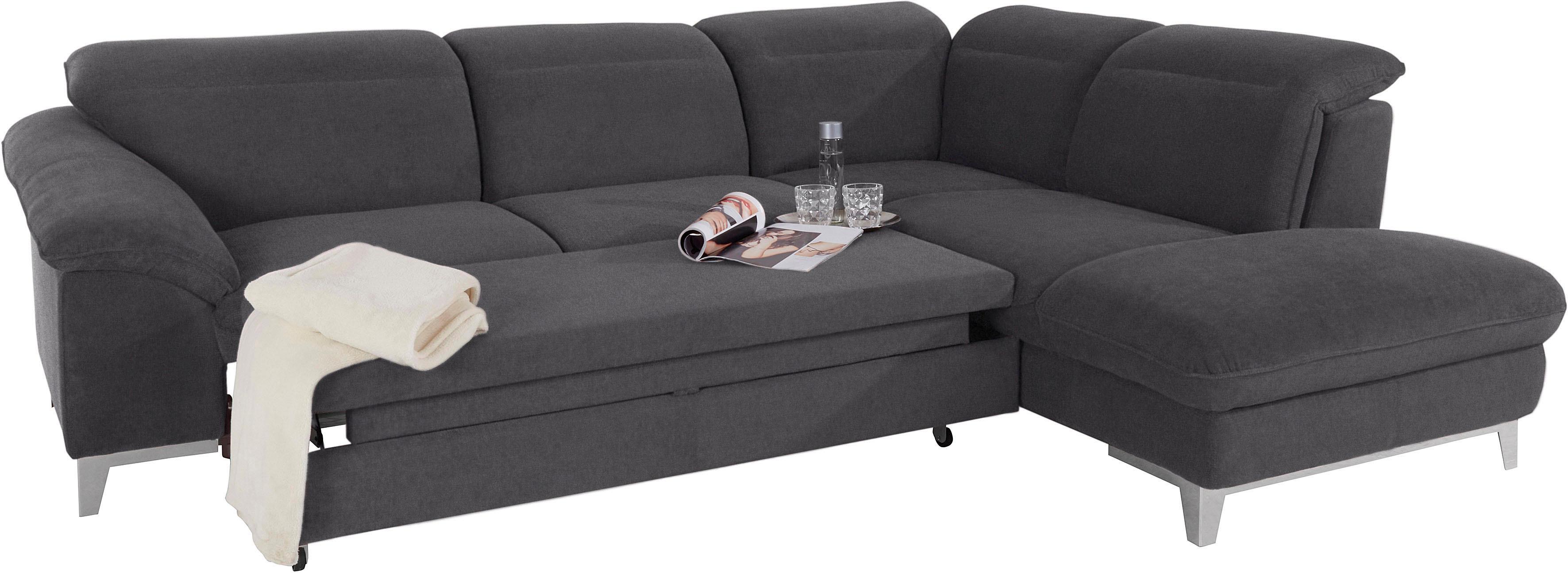 Thumbnail - COTTA Ecksofa "Teresa L-Form", mit Kopfteilverstellung, wahlweise mit Bettfunktion