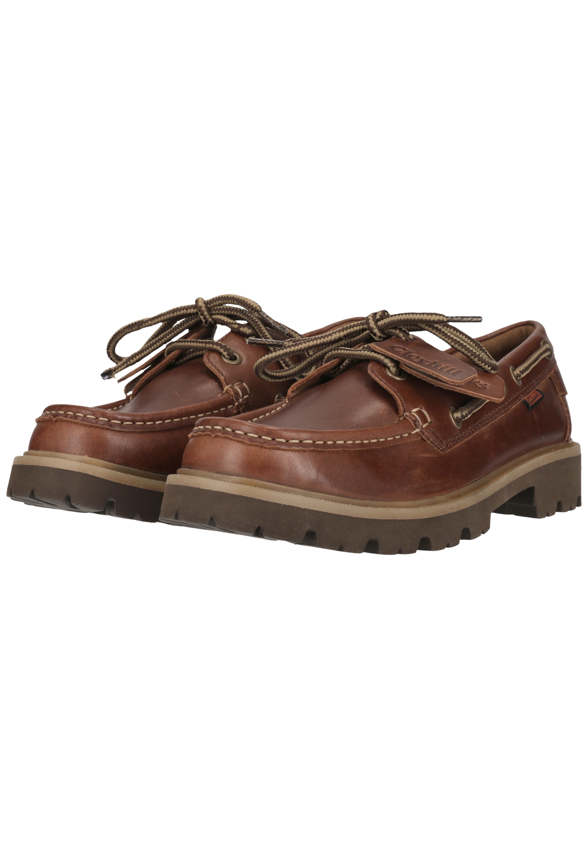 Clarks Schnürschuh »Cleyhill Boat«  mit XTRALITE-Sohle