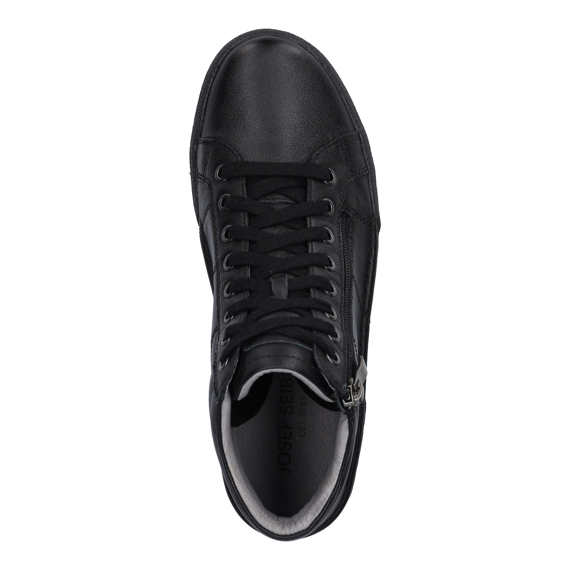 Josef Seibel Sneaker »Claire 11«, Schnürboots, High Top Sneaker, Komfortschuh mit Lederinnensohle