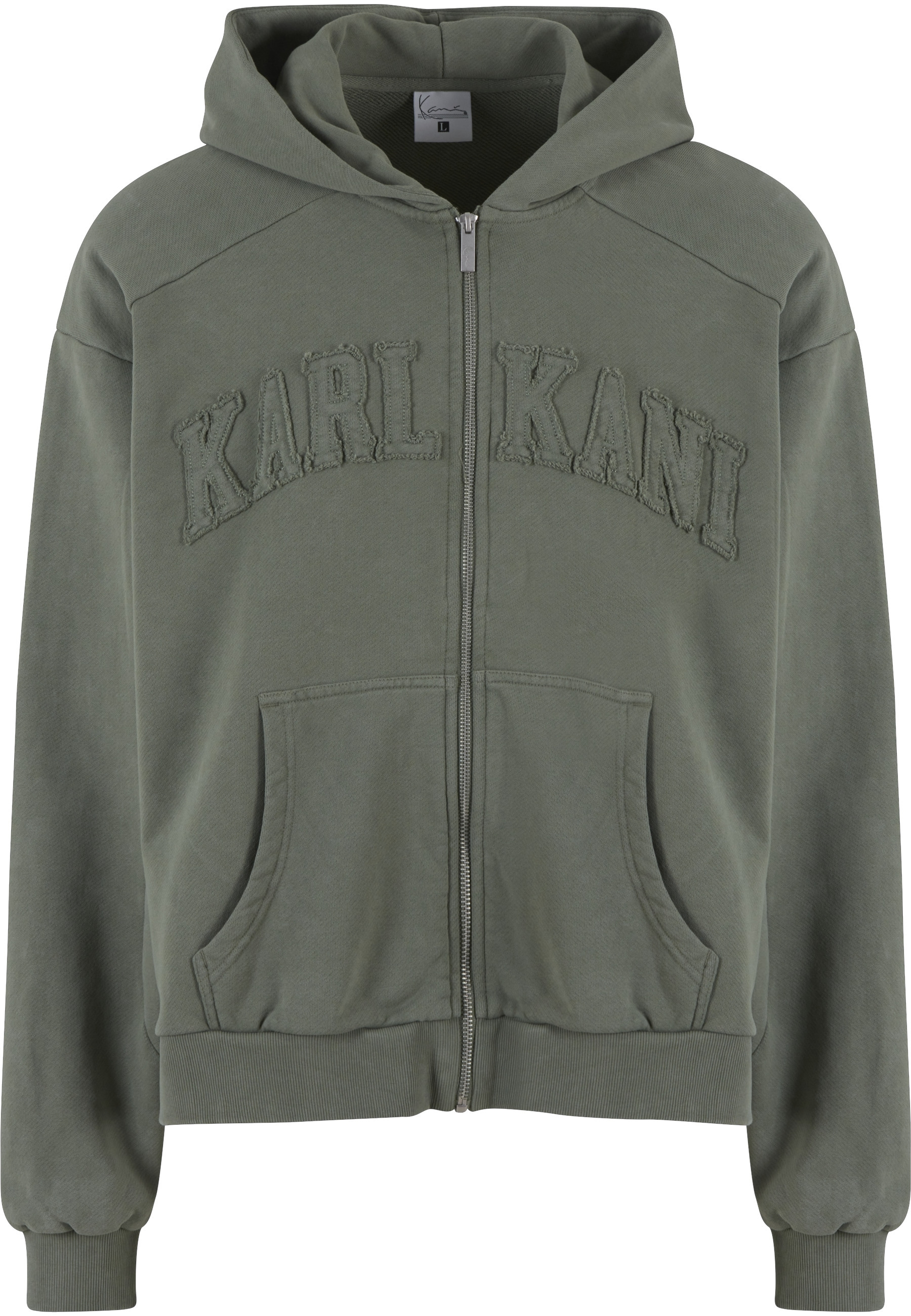Karl Kani Kapuzenpullover "Karl Kani College Heavy Crop Zip Hoodie" 1 günstig online kaufen