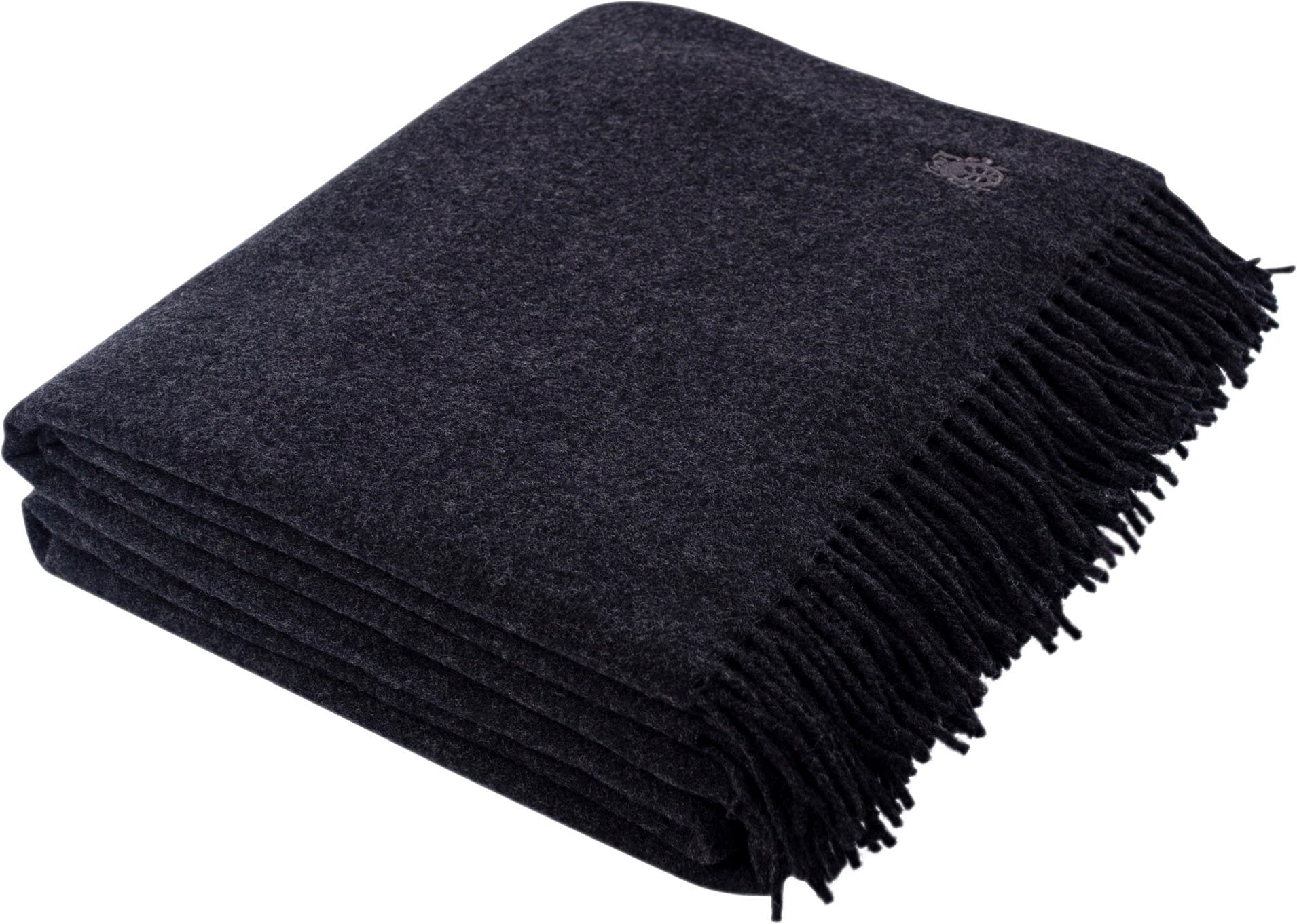ZOEPPRITZ1828 Wohndecke "Since 1828 Lambswool" klassisch unifarbenes Plaid aus Schurwolle