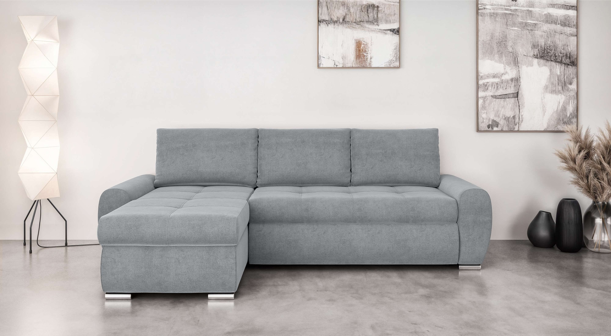 INOSIGN Ecksofa "HAVERHILL Schlafsofa mit Bettkasten, Maße B/H/T: 237/89/16 günstig online kaufen