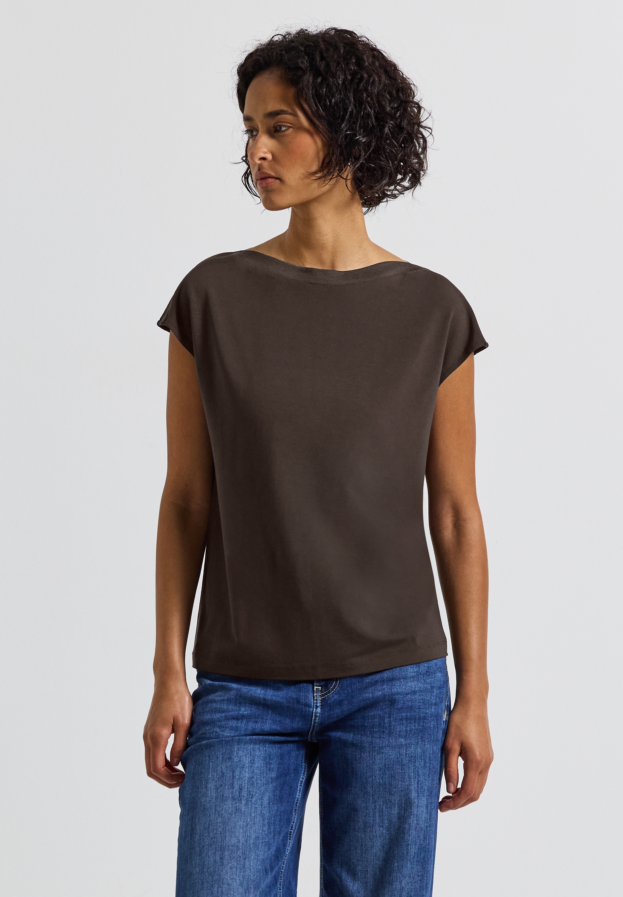 STREET ONE T-Shirt, aus softer Viskose günstig online kaufen