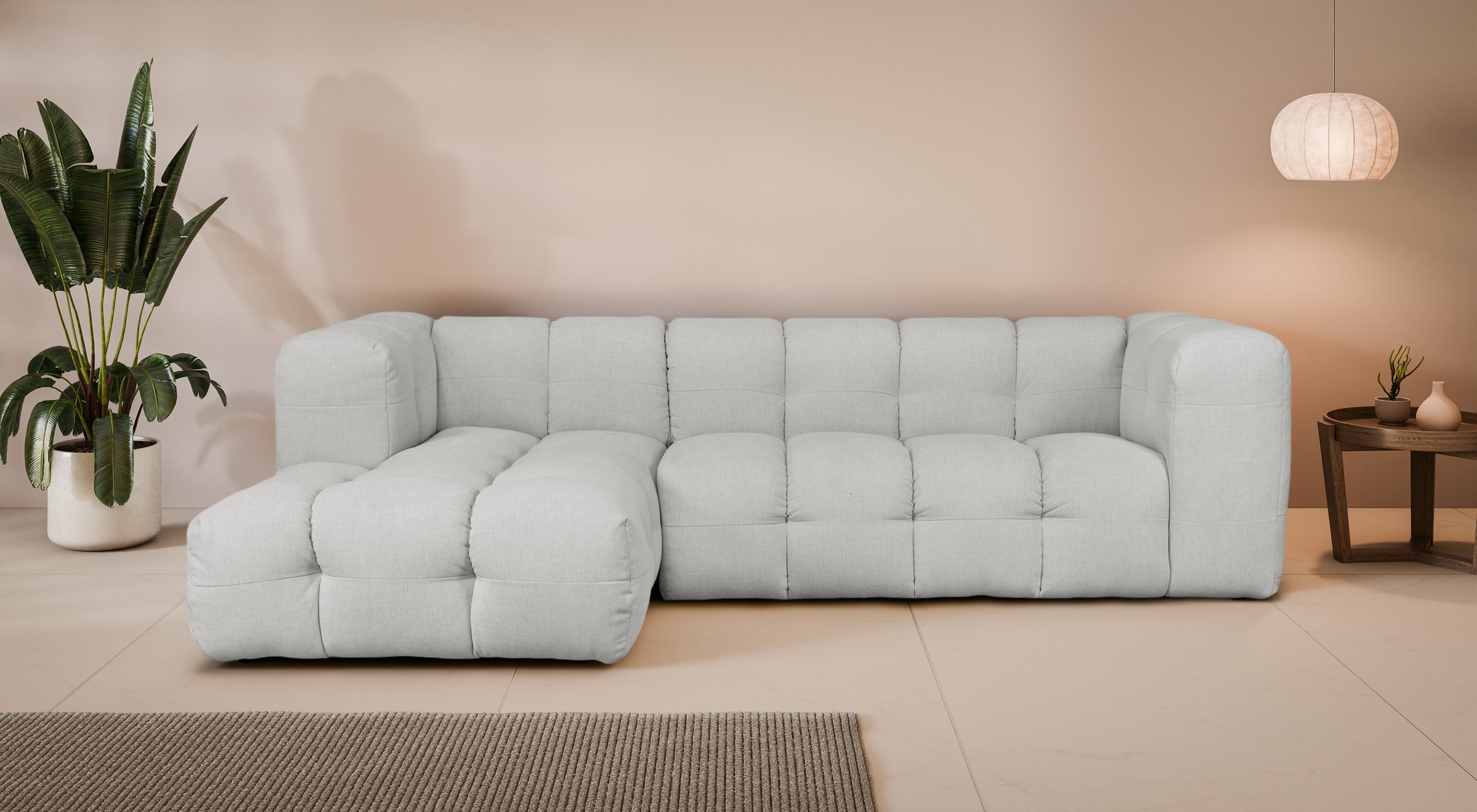 LeGer Home by Lena Gercke Ecksofa "TALISHA L-Form Designersofa, moderne Ste günstig online kaufen