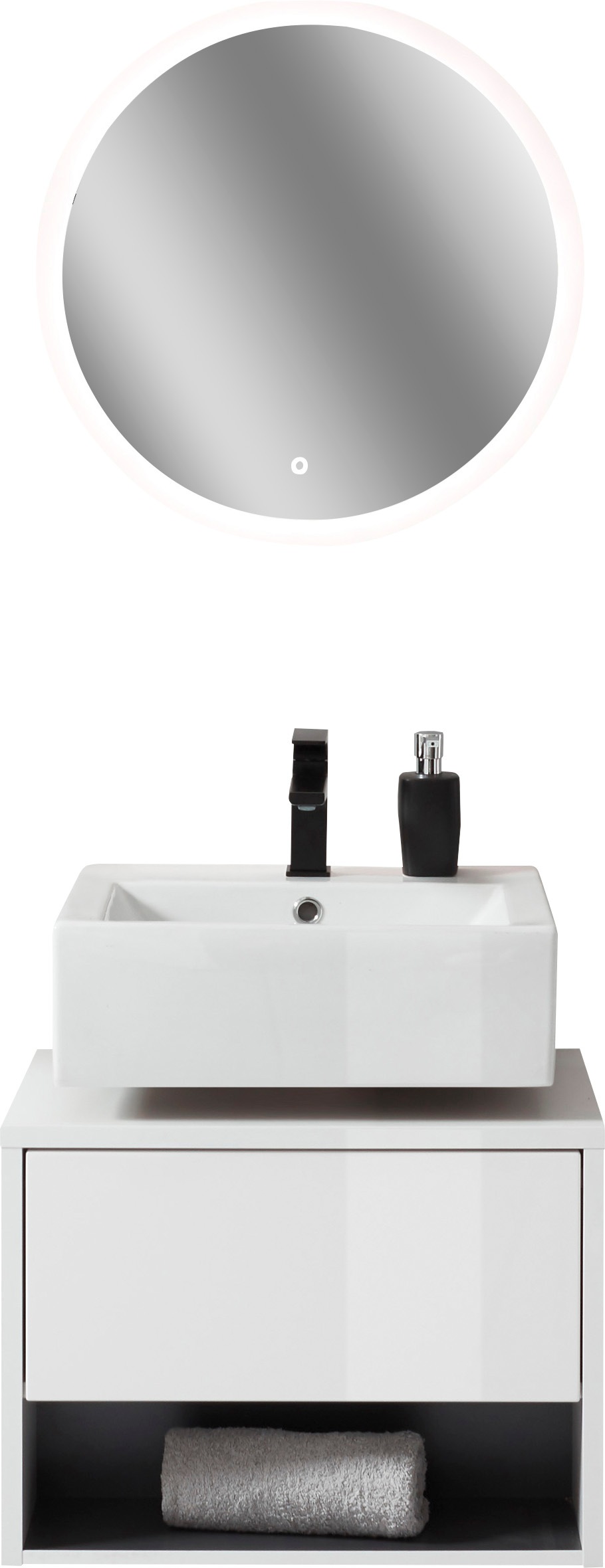 Home affaire Badmöbel-Set "Studio Line, Bad im modernen Design, 2-teiliges günstig online kaufen