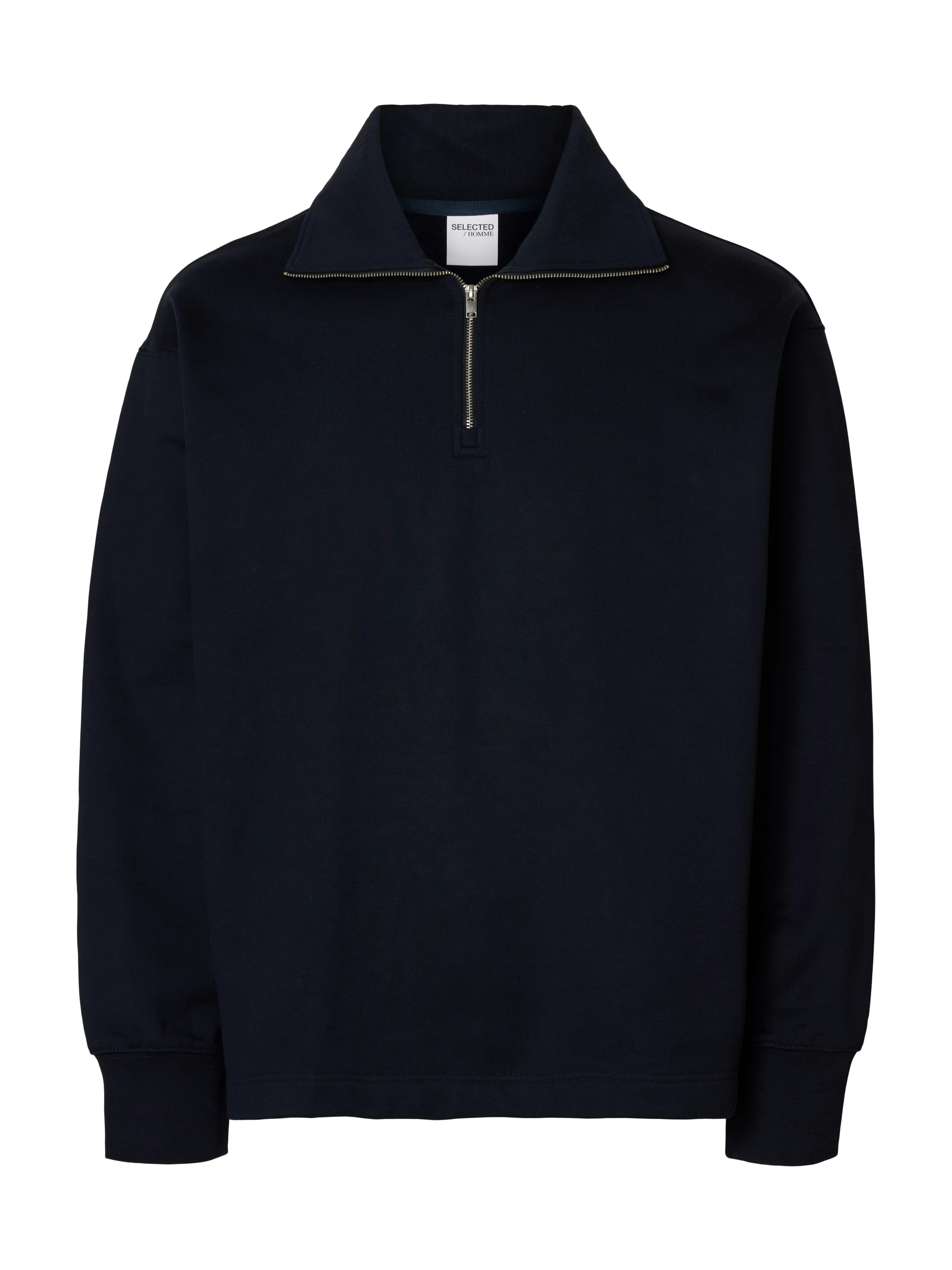 SELECTED Sweater "SLHZREG-DAN SWEAT HALF ZIP" günstig online kaufen