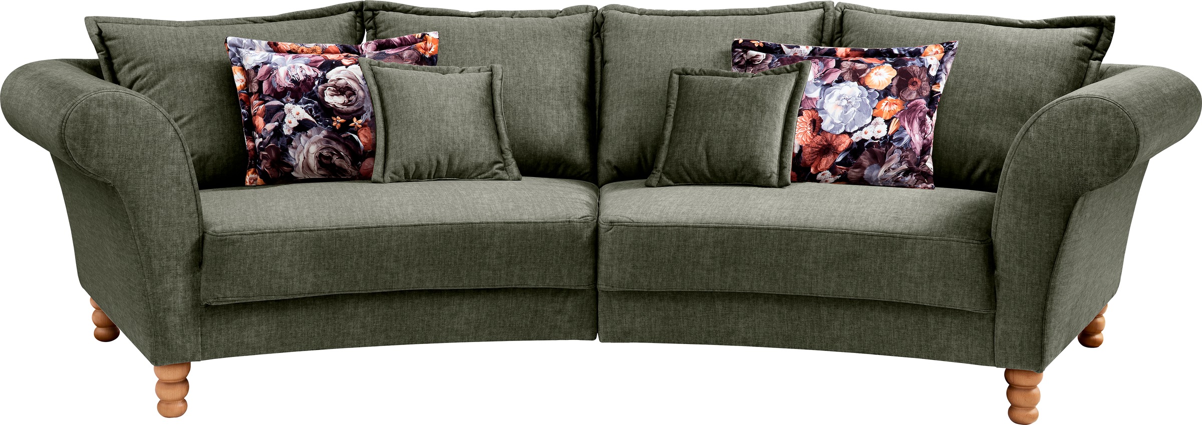 Home affaire Big-Sofa "Tassilo geschwungene Formensprache, bequem, Mega Sof günstig online kaufen