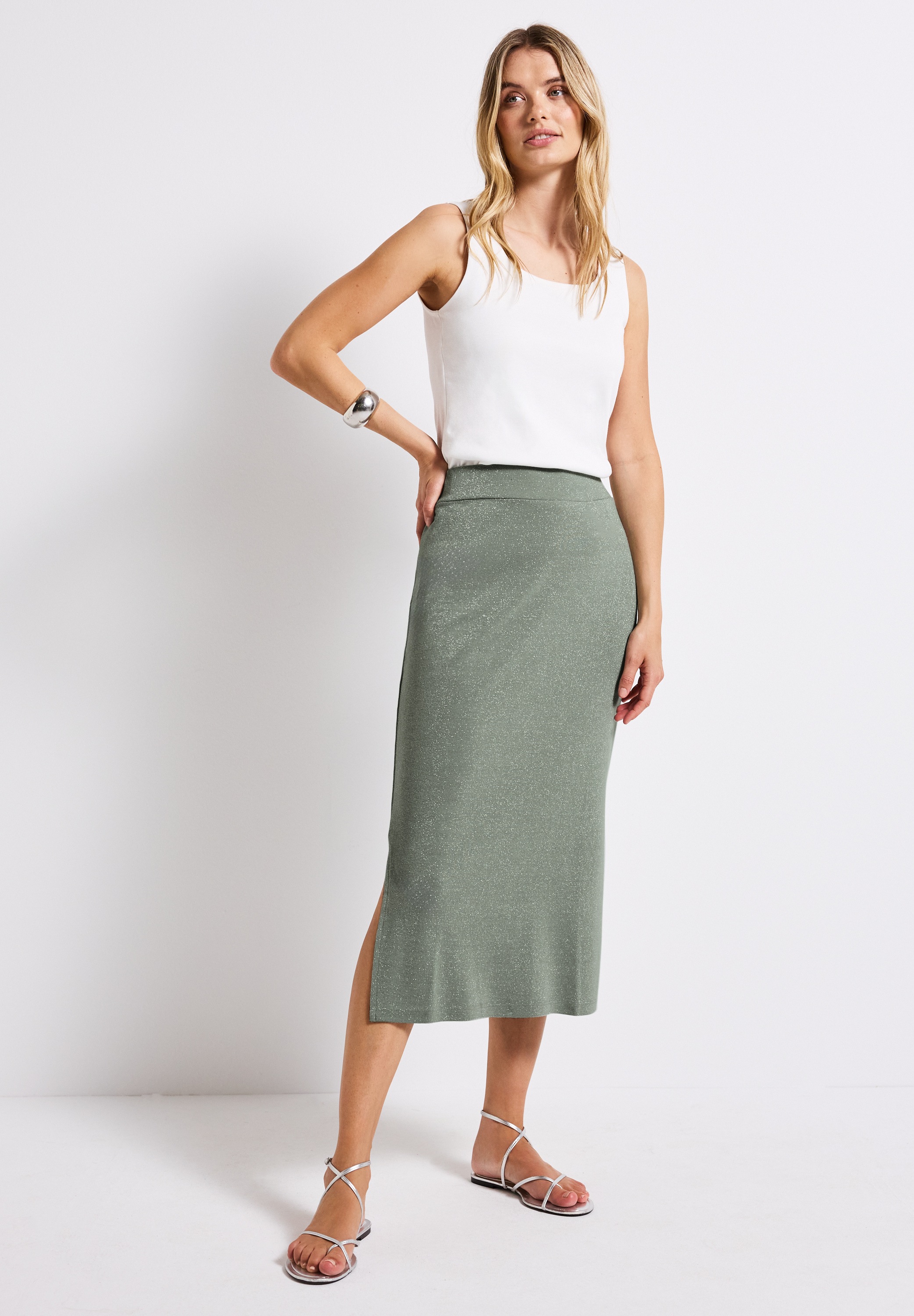 STREET ONE Maxirock, High Waist