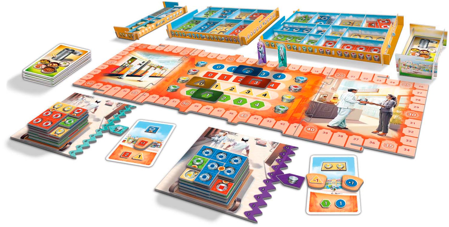 Queen Games Spiel »Dabba Walla US« Englischsprachige Version; Made in Europe