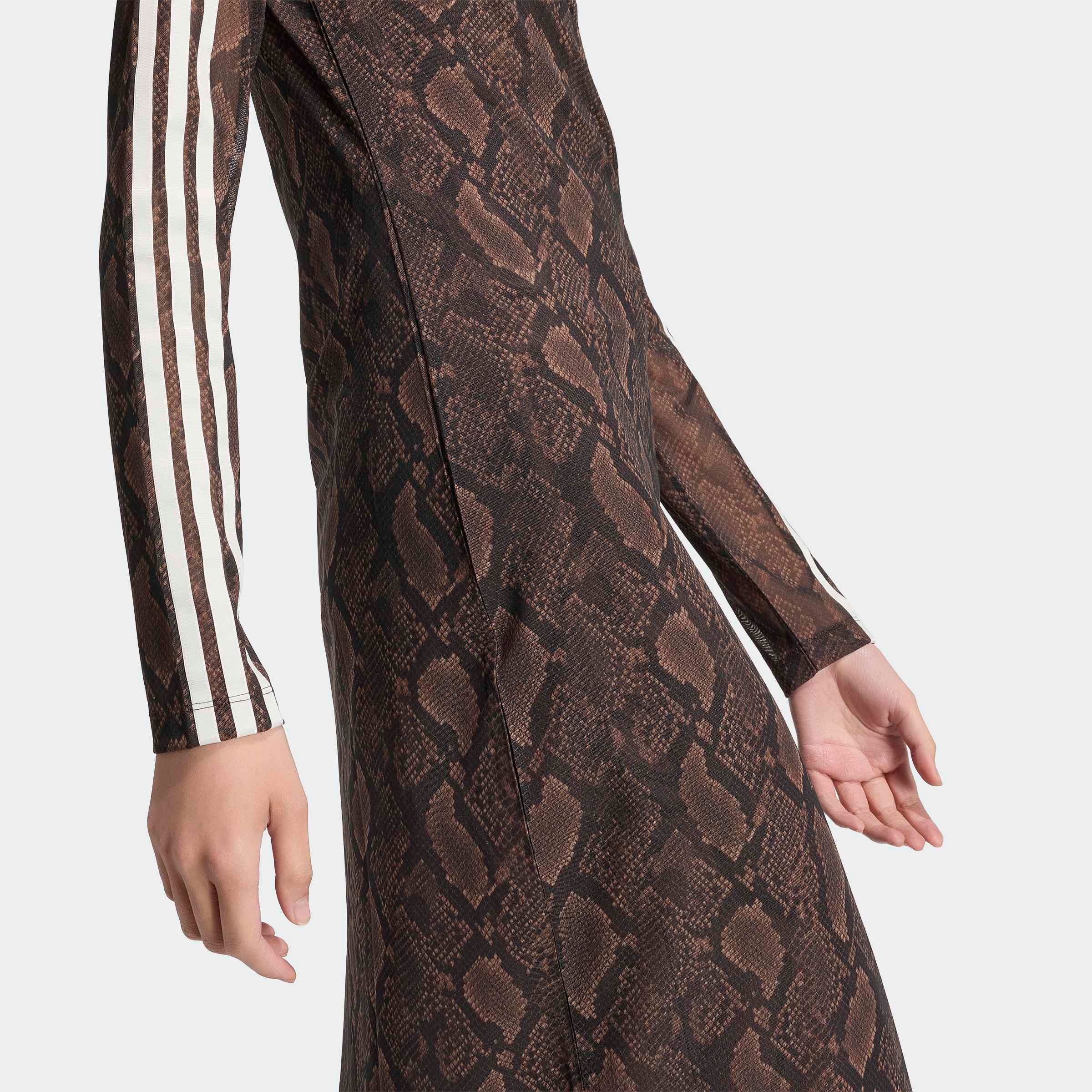 adidas Originals Maxikleid »MAXI DRESS« eng anliegender Schnitt, für Erwachsene, aus Polyester