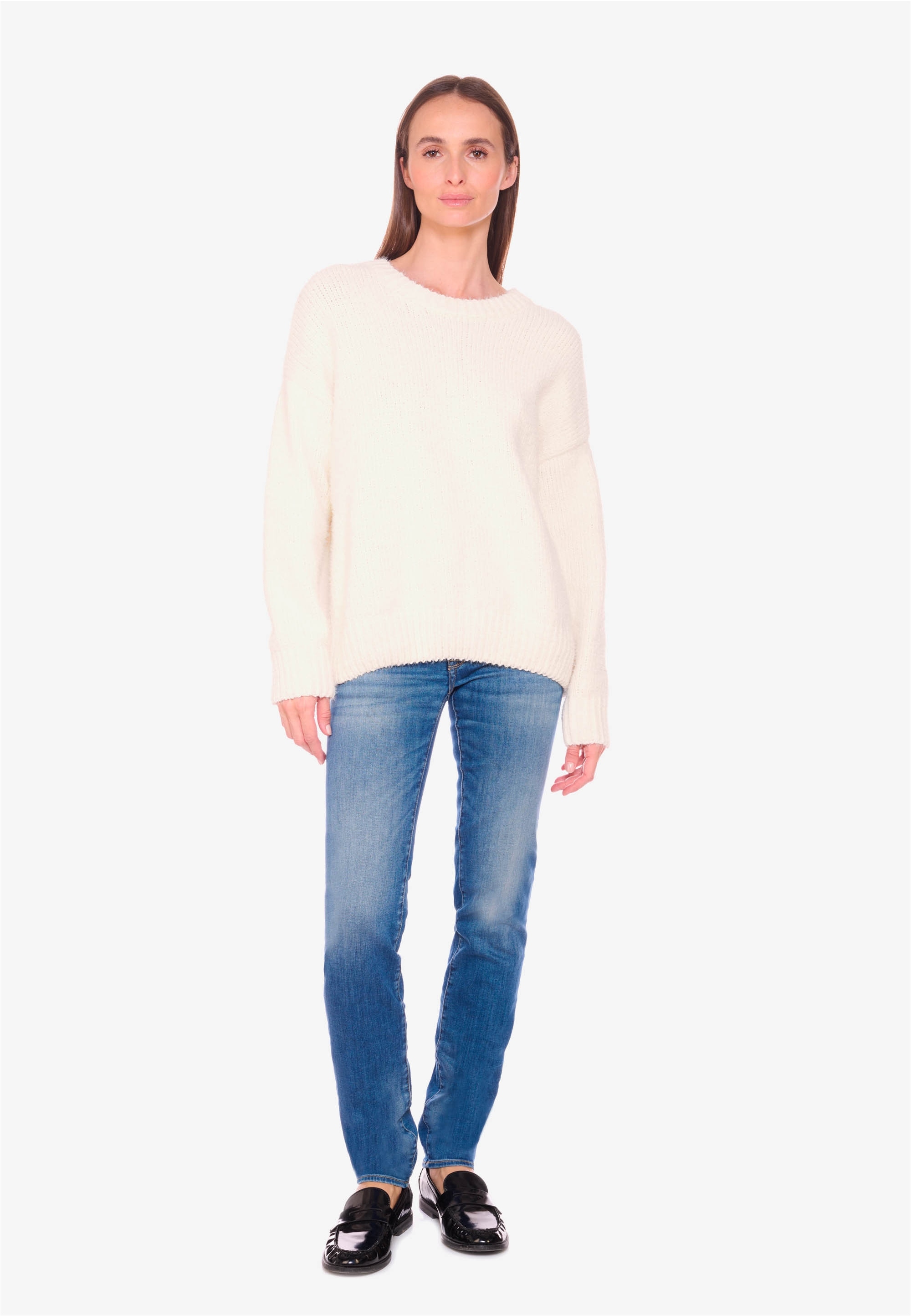 Le Temps Des Cerises Strickpullover »Daisy« mit modischen Knöpfen