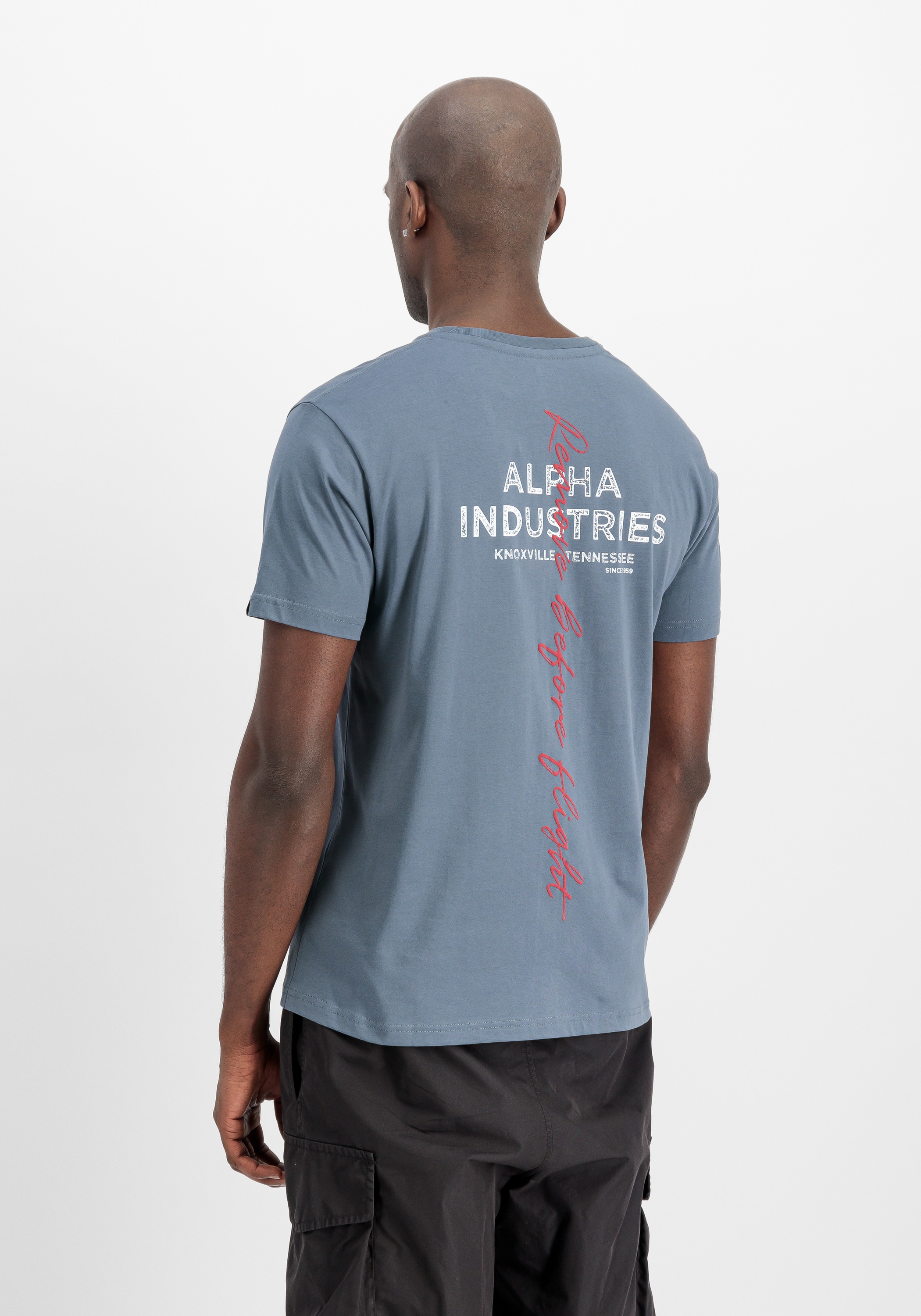 Alpha Industries T-Shirt »Signature Backprint T-Shirt«