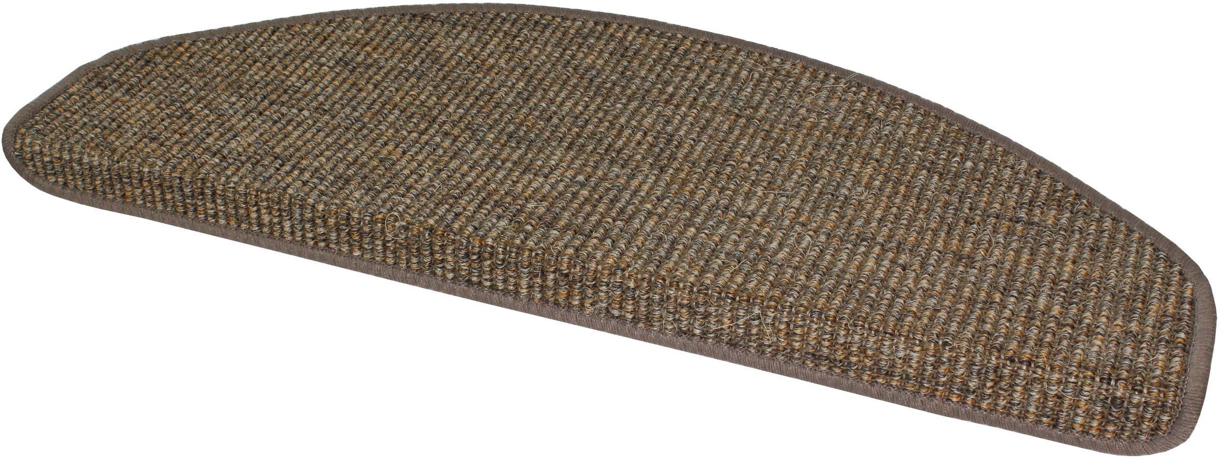 Dekowe Stufenmatte »Mara S2«, halbrund, 5 mm Höhe, 100% Sisal, große Farbauswahl, selbstklebend, auch als Set 15 Stück