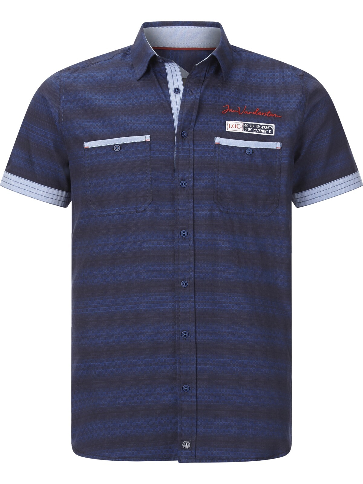 Jan Vanderstorm Kurzarmhemd "Kurzarmhemd LEIKVARD" günstig online kaufen