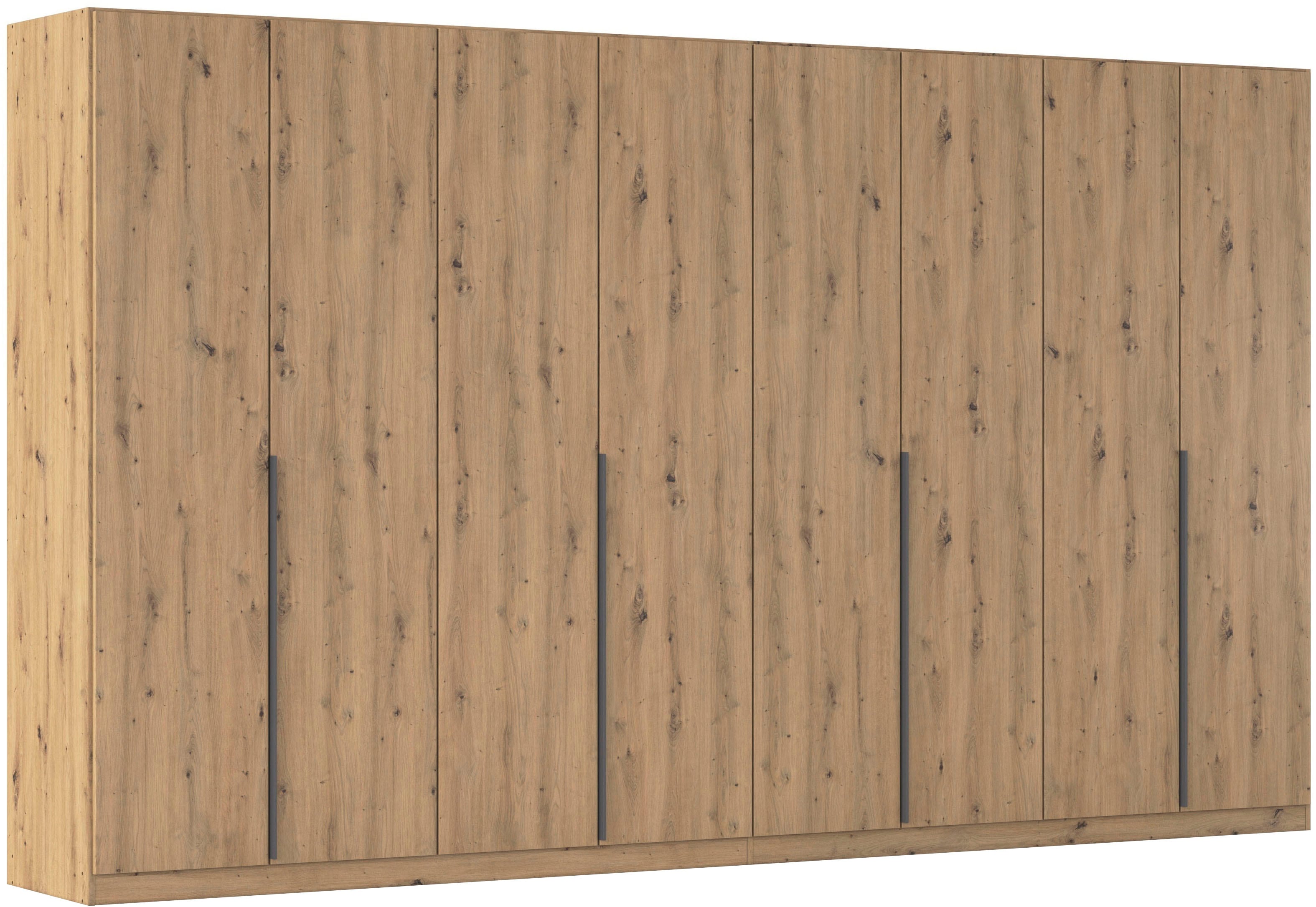OTTO home Drehtürenschrank "AGORDO" in zwei Griff-Farben, Breiten 91-405 cm, Dekor- oder Hochglanzfront, in 8 Breiten & 2 Höhen, MADE IN GERMANY