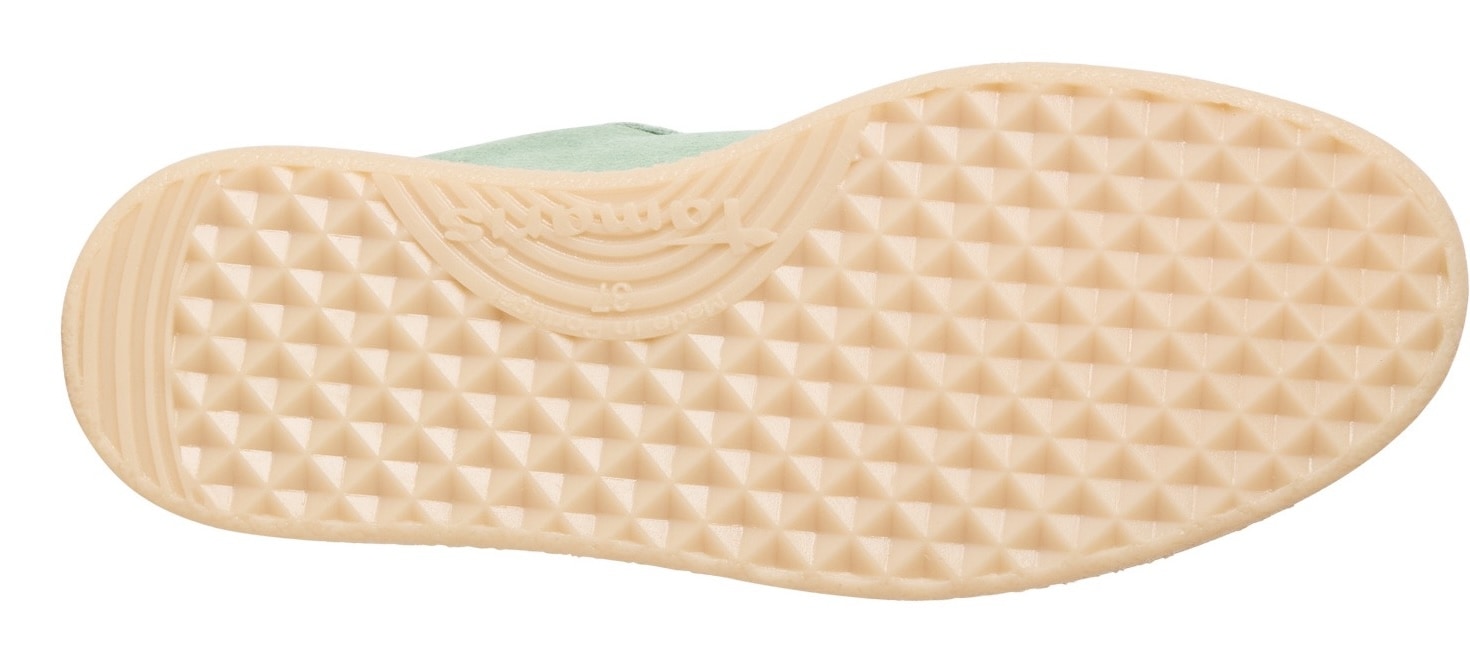 Tamaris Plateausneaker, Freizeitschuh, Halbschuh, Schnürschuh mit gepolstertem Schaftrand