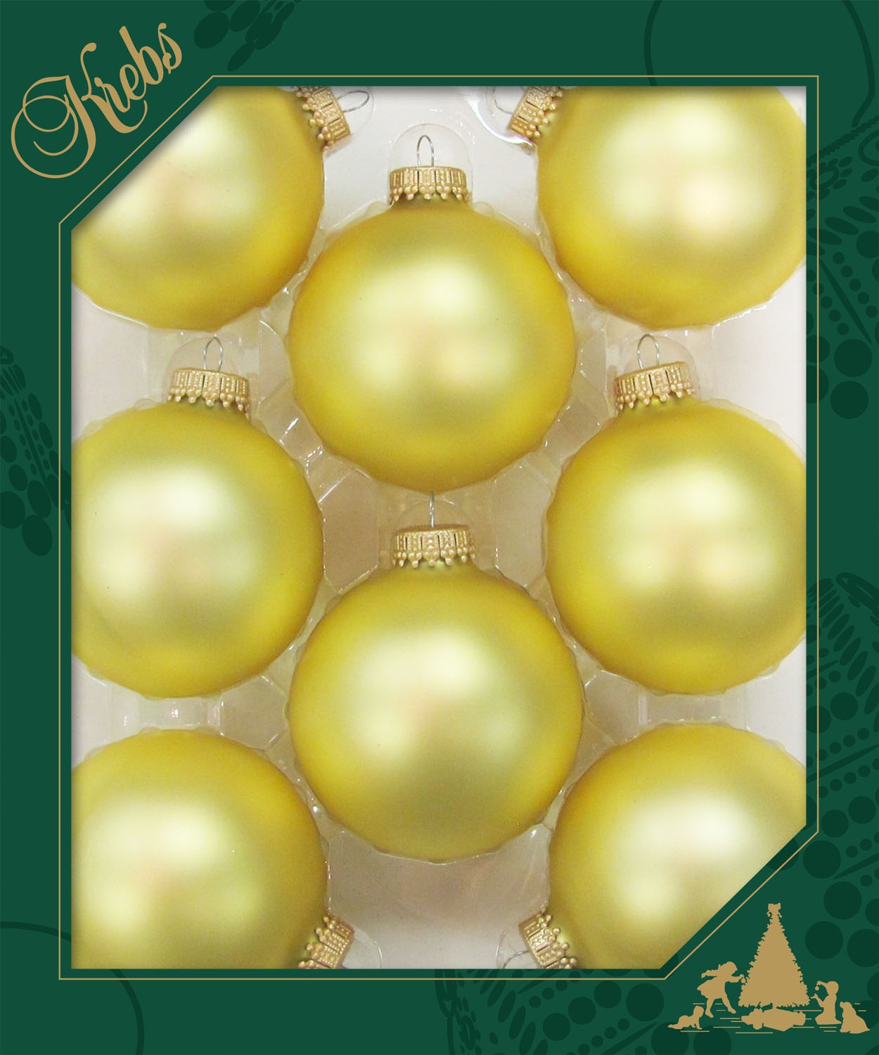 Black Friday Krebs 8 Glas Glas«, (Set, Lauscha BAUR Weihnachtsbaumkugel St.) Christbaumschmuck, Christbaumkugeln Weihnachtsdeko, | »CBK70217