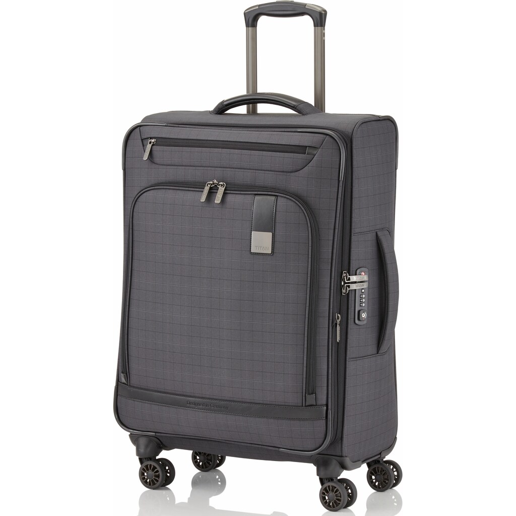 TITAN® Weichgepäck-Trolley »CEO, 68 cm«, 4 Rollen