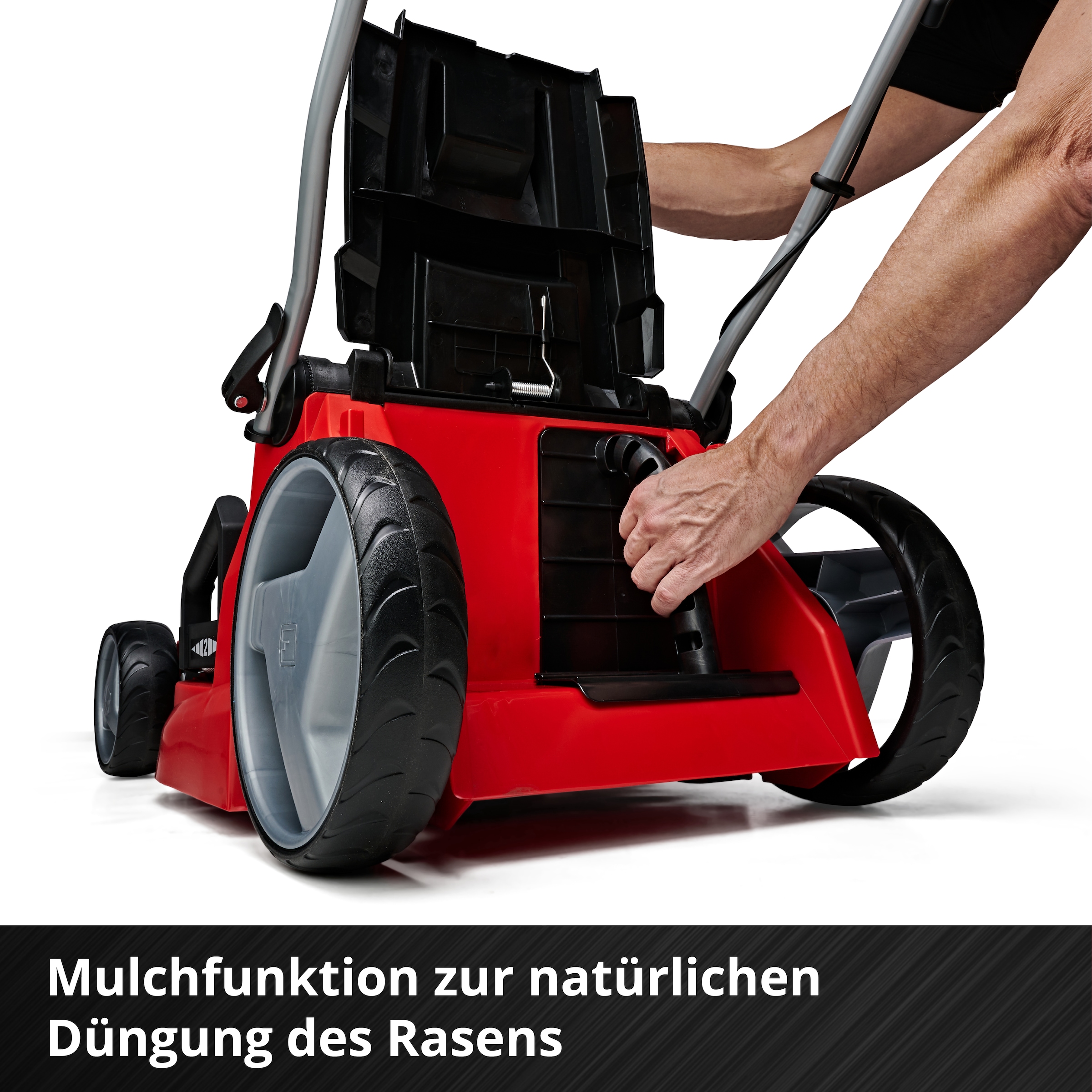 Einhell Akkurasenmäher »»GE-CM 43« & Rasentrimmer »GC-CT 18/24 P««, Inkl. 2x 4Ah Akkus und 2 Ladegeräte