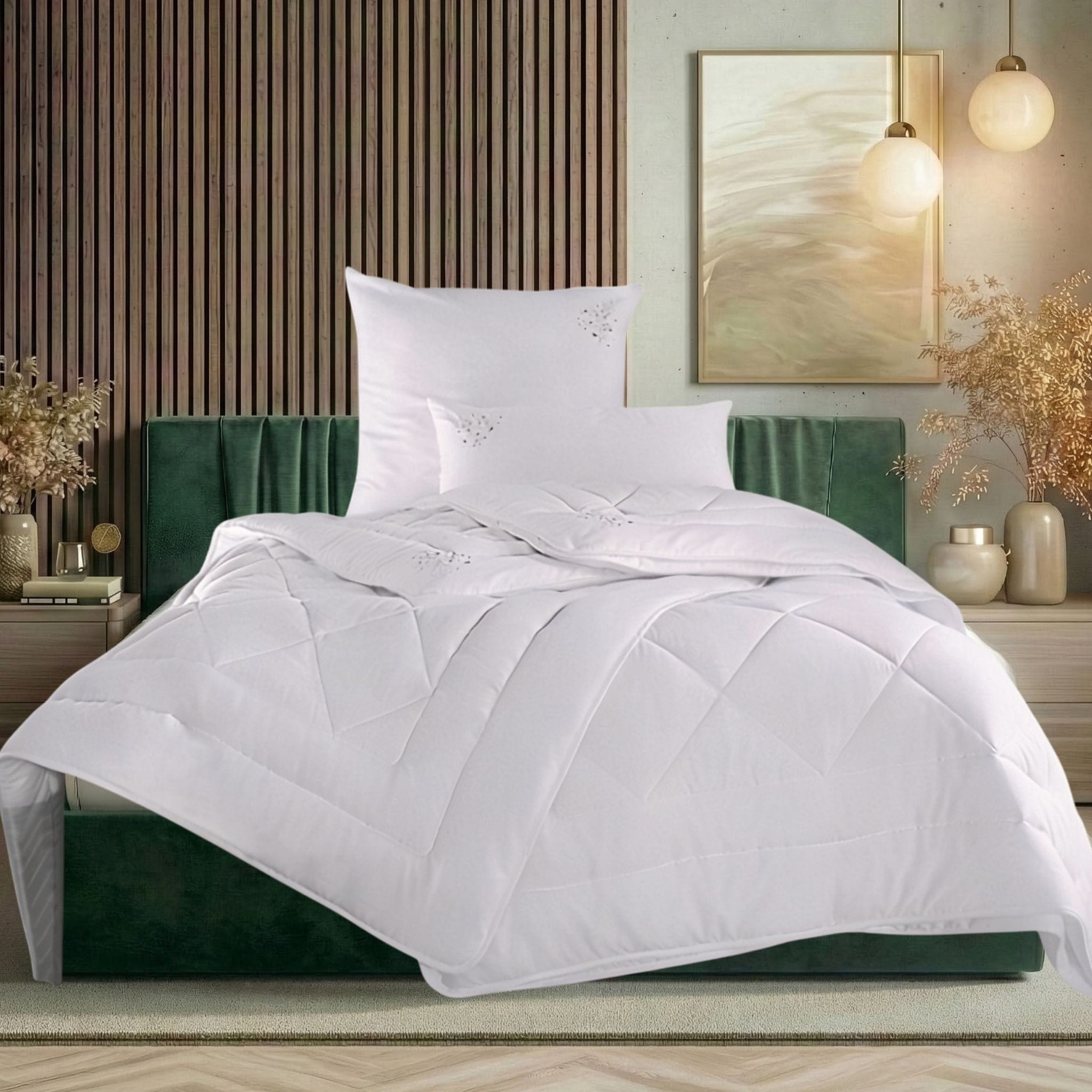 OTTO home "Baca, Bettdecke 135x200 cm, 155x220 cm und weitere Größen" 4-Jahreszeiten Füllung aushochwertiger6D-Hohlfaser Bezug Polyester 1 Stk. tlg. Bettdecken, Sommer, Winter, 4-Jahreszeiten, Decke