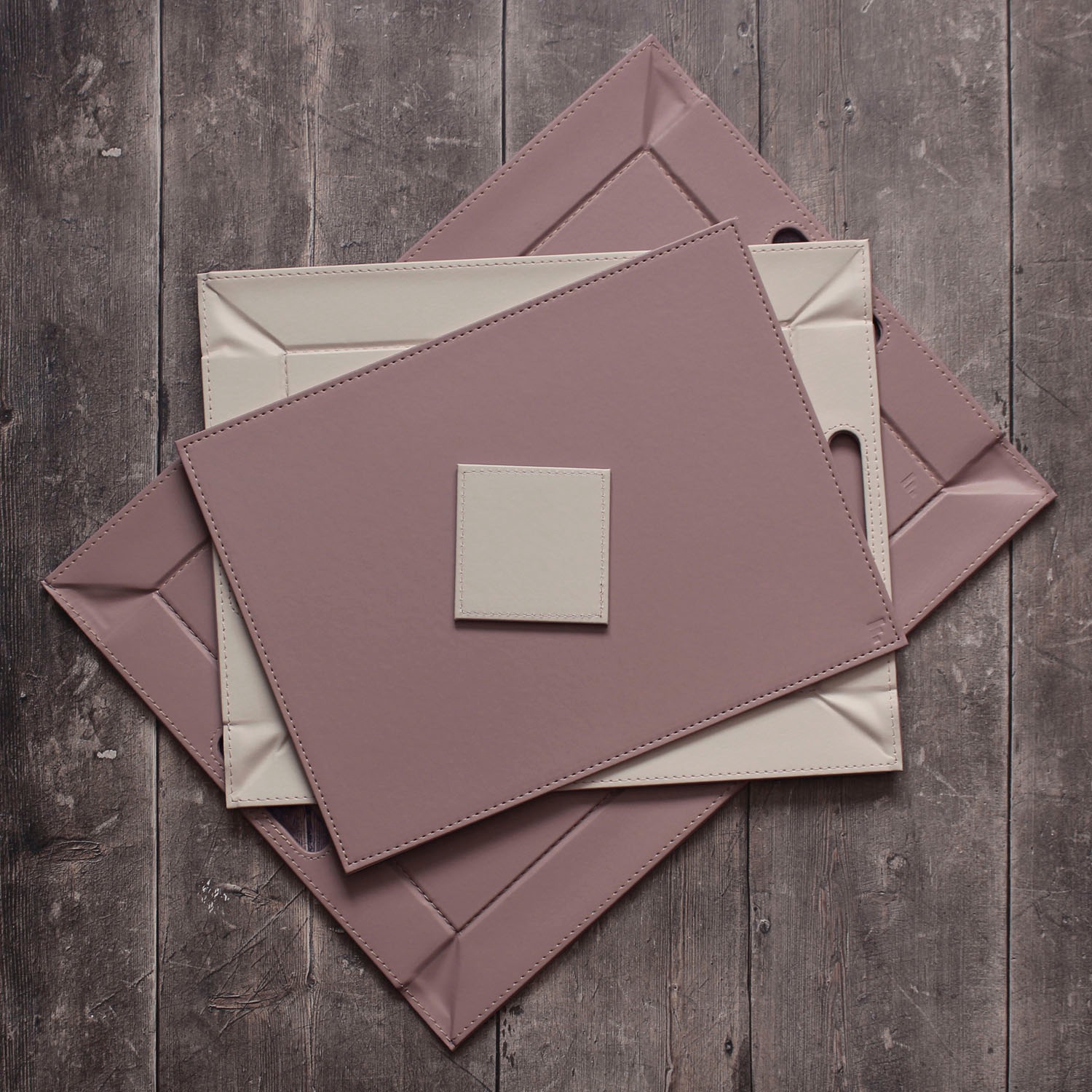 freeform Tablett "DUO, 2-farbiges Wendetablett, Tablett und Tisch-Set in ei günstig online kaufen