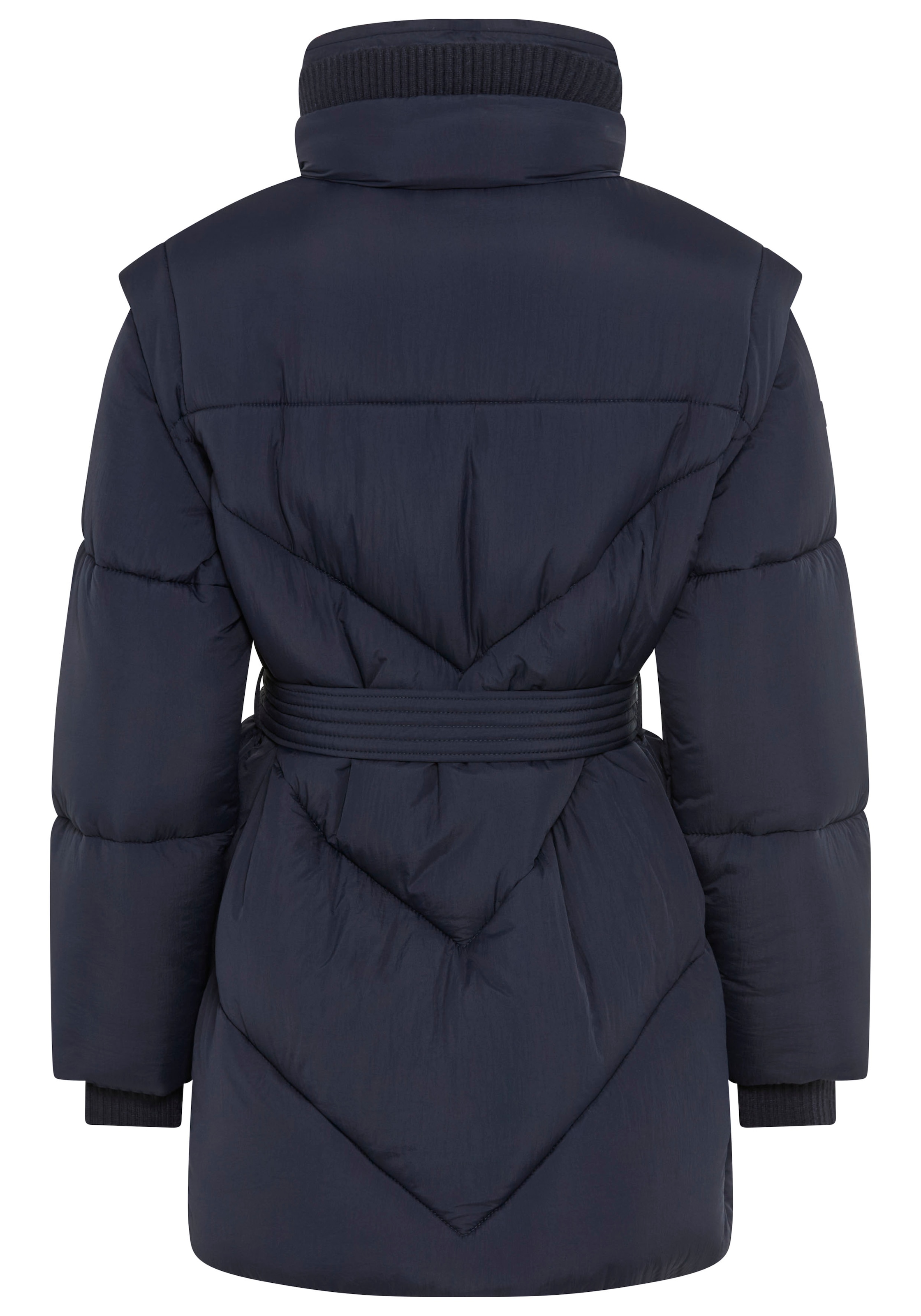 BOSS ORANGE Steppjacke »Piobella Premium Damenmode«, Regular Fit, tailliert, mit Gürtel
