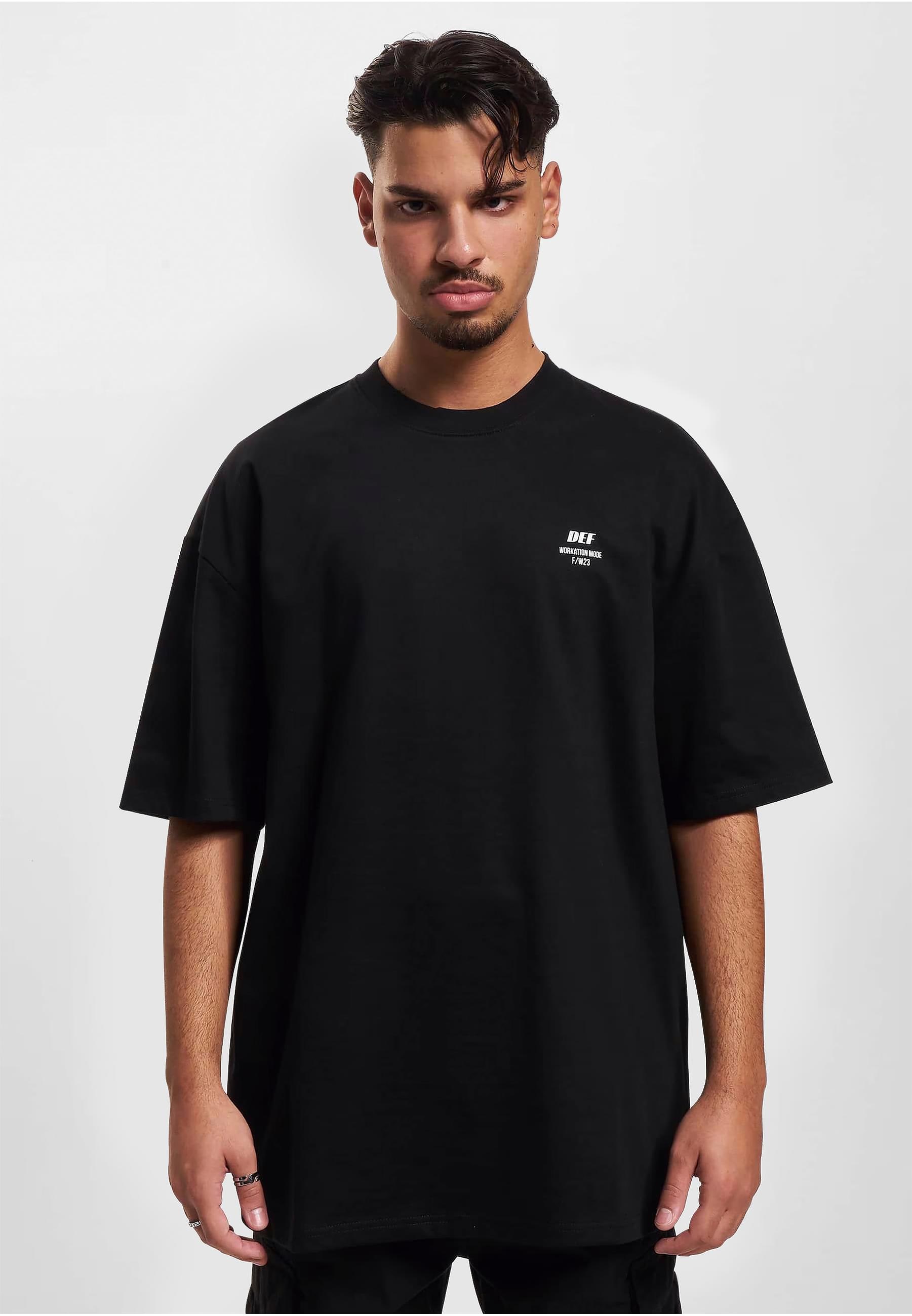 DEF T-Shirt »DEF Herren DEF Busy Tshirt«, (1 tlg.)