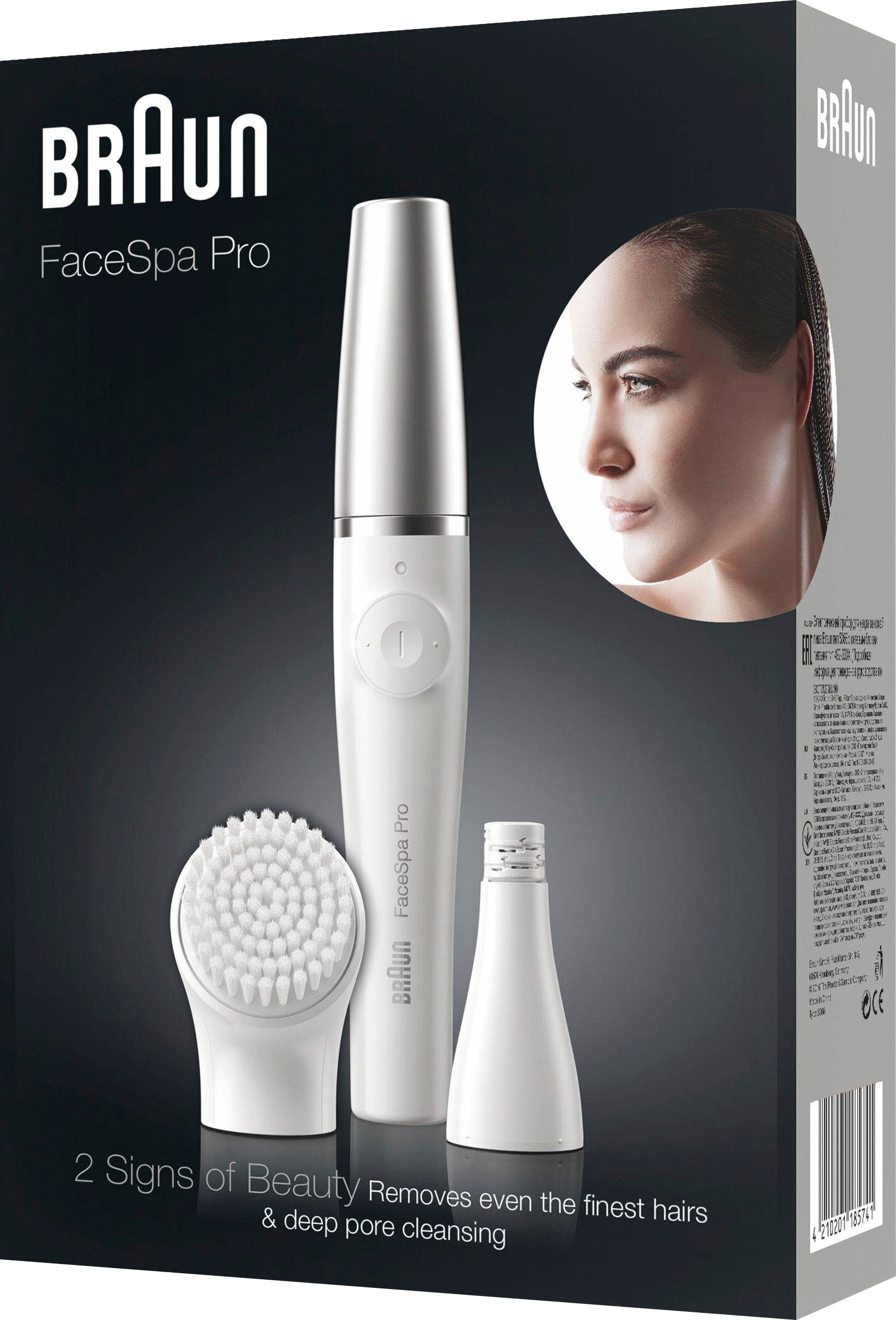 Braun Gesichtsepilierer »FaceSpa Pro SE910«, Mikroöffnungen, Rechnung per BAUR | Wet&Dry 10