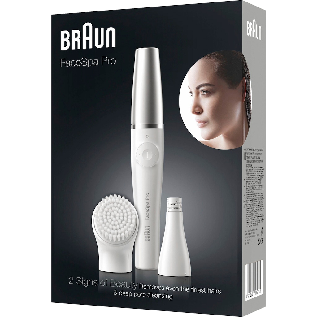 Braun Gesichtsepilierer »FaceSpa Pro SE910«