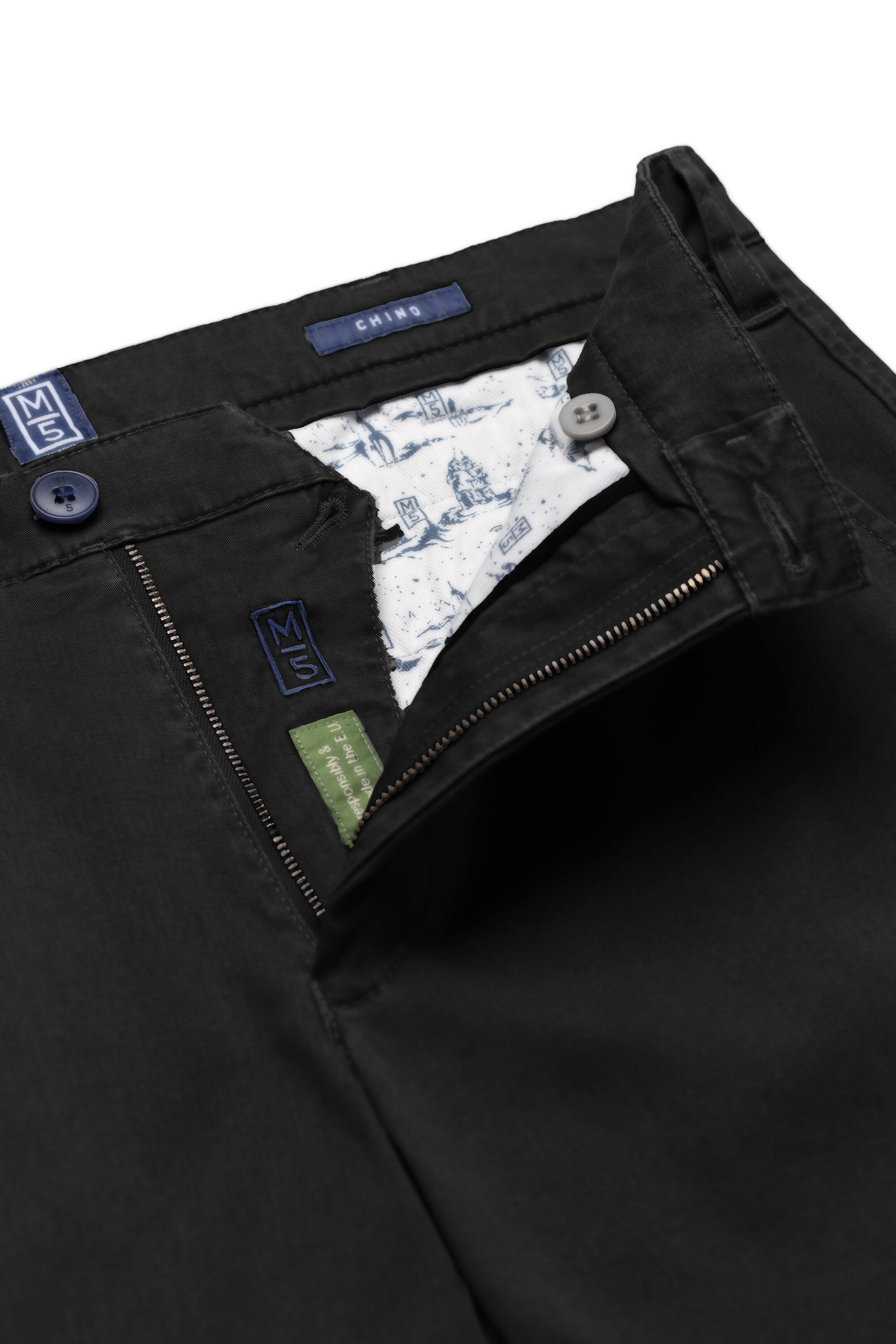 MEYER Chinos »M5 Chino«, im unifarbenen Design