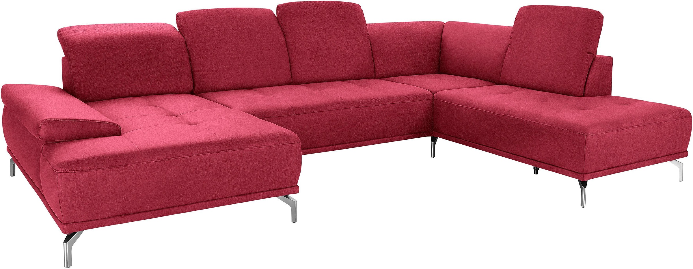 Home affaire Wohnlandschaft "Caluna" Inkl.Sitztiefenverstellung, wahlweise günstig online kaufen