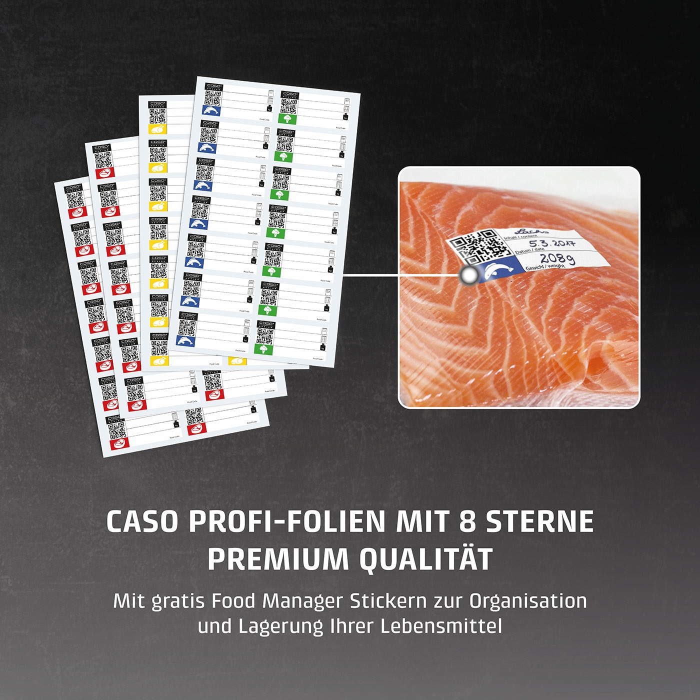 Caso Vakuumierbeutel »1220« 50 Stück