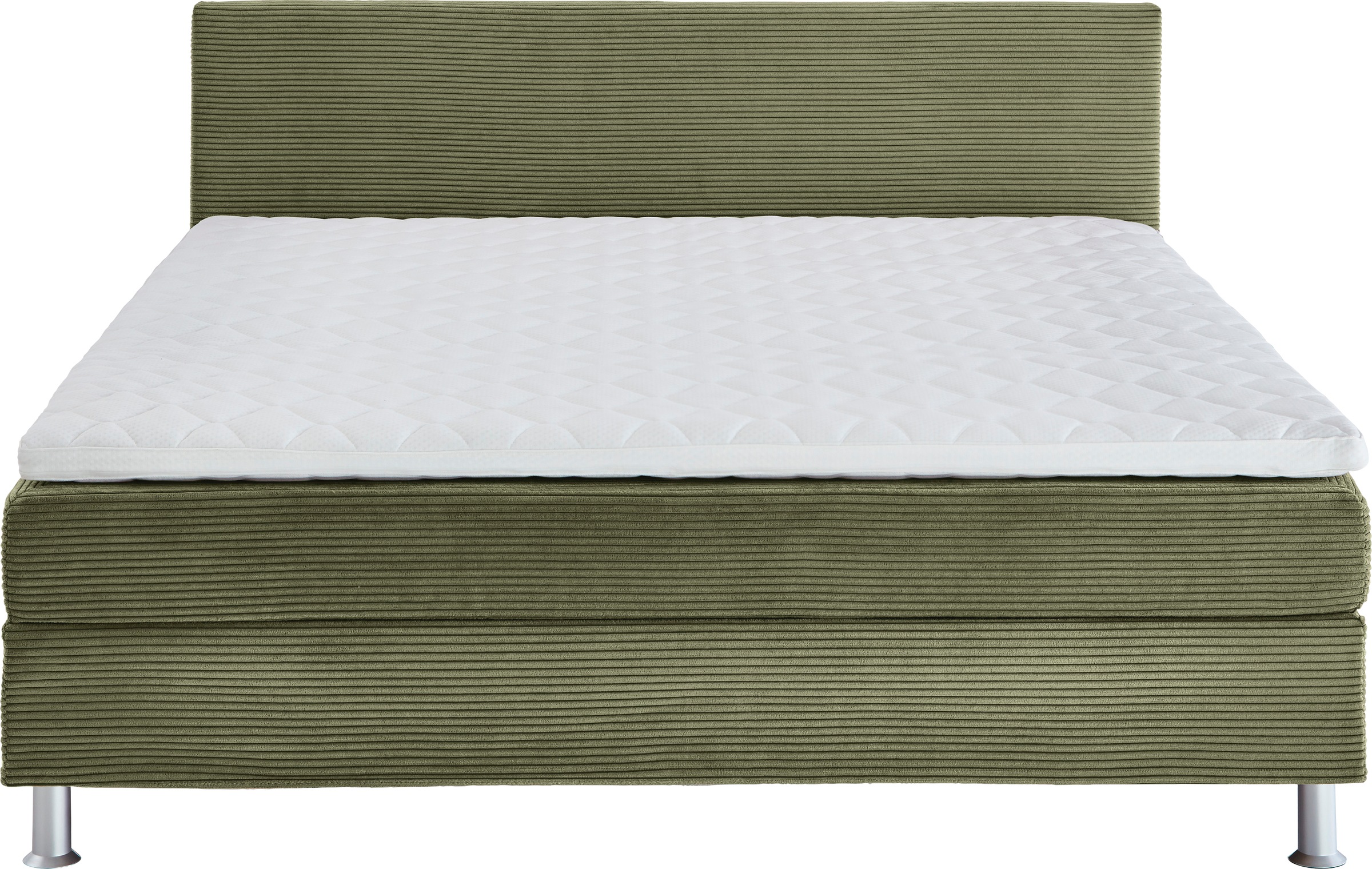ATLANTIC home collection Boxbett »Edison«, inkl. Bonnellfederkern-Matratze und Topper