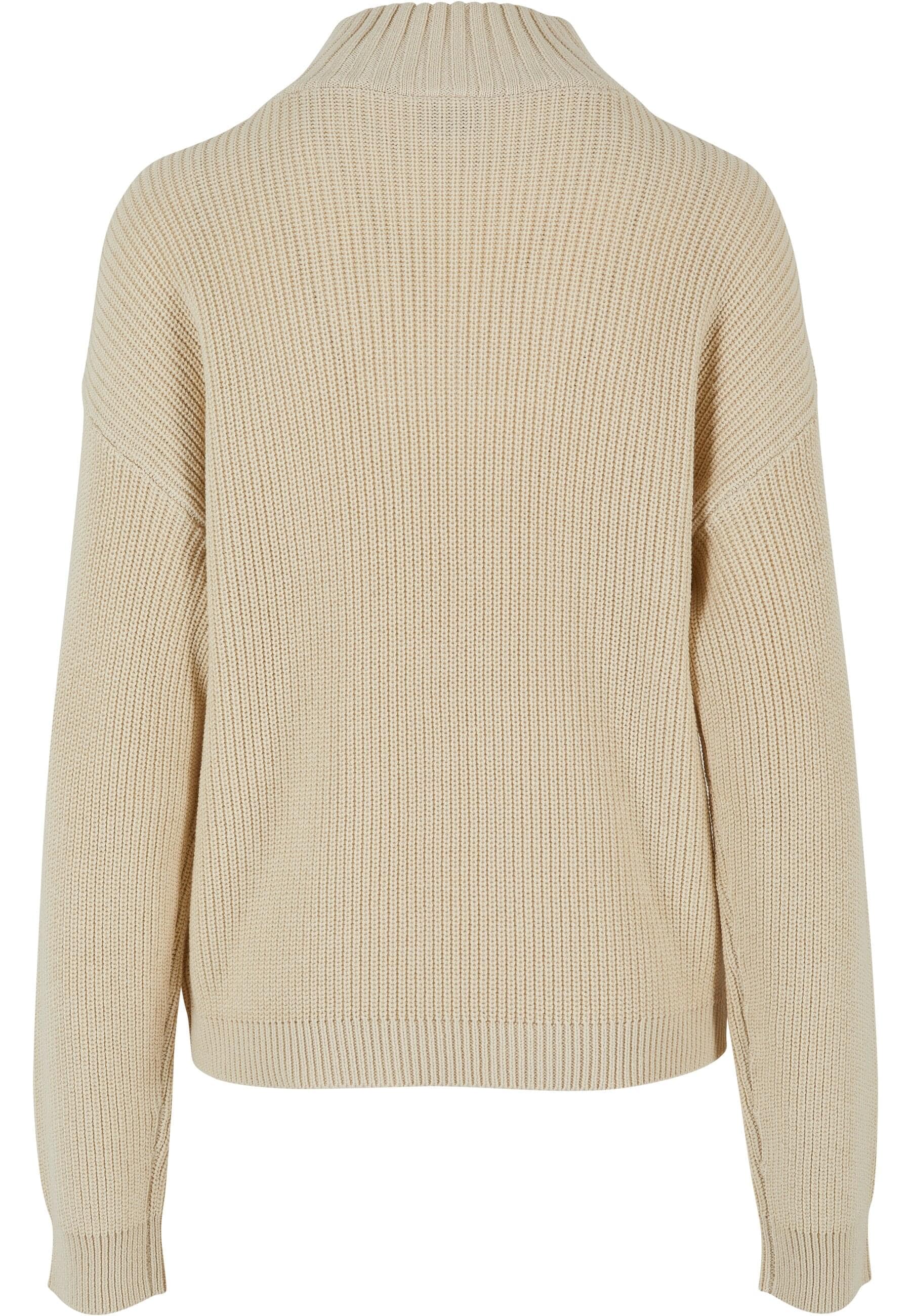 URBAN CLASSICS Sweatjacke »Damen Ladies Oversized Knit Troyer«