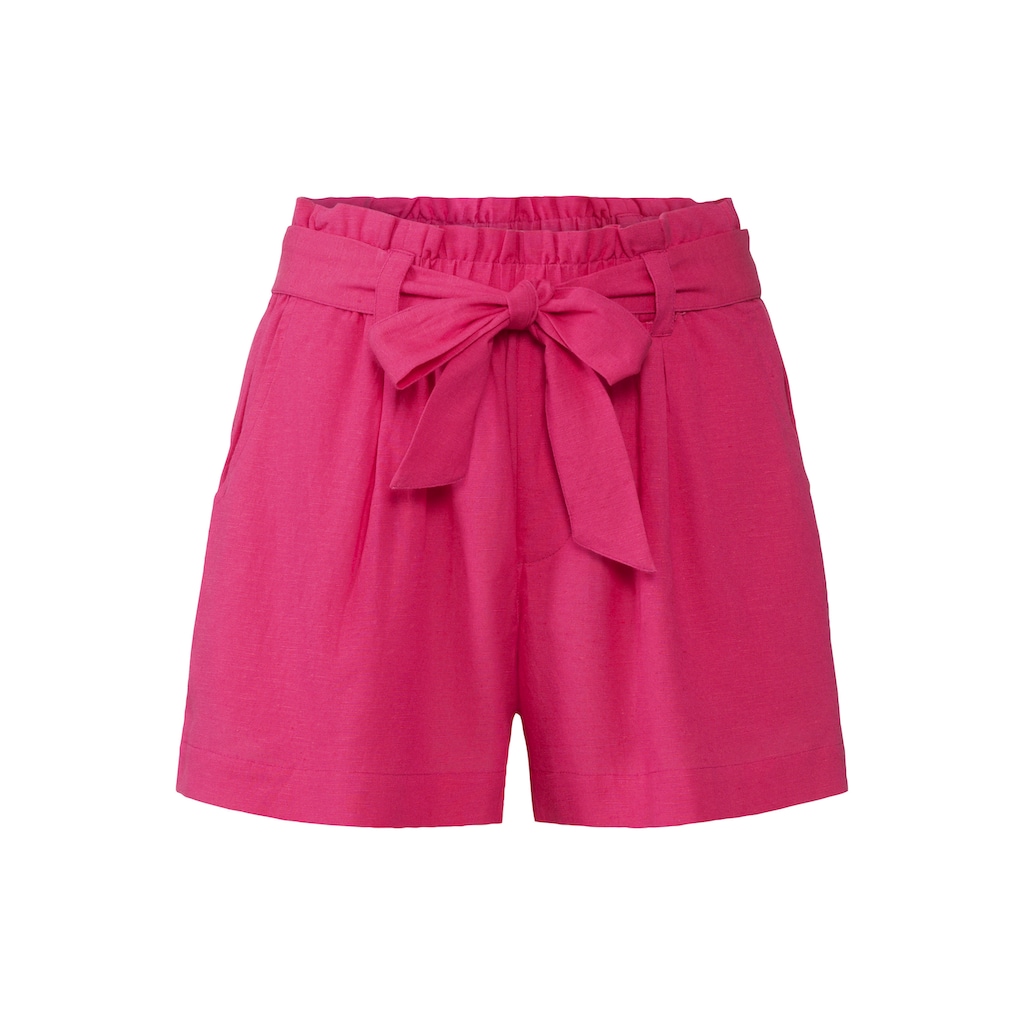 LASCANA Shorts, (mit Bindegürtel)