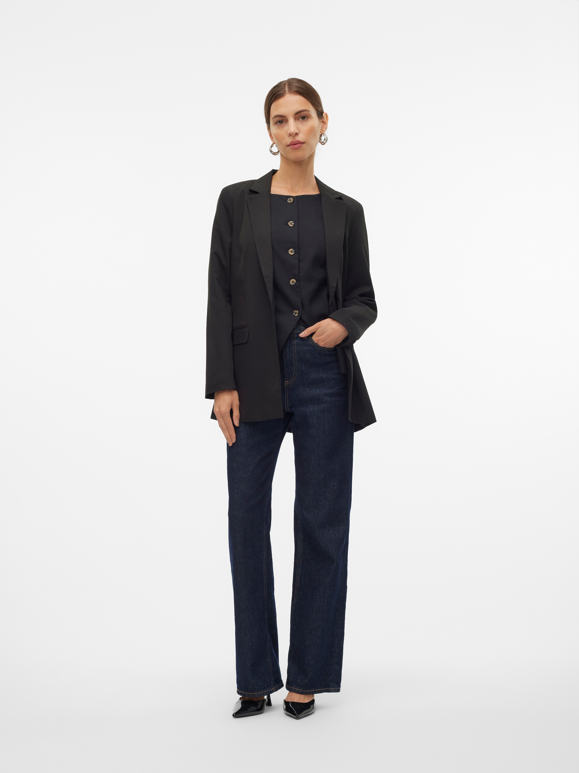 Vero Moda Blusenblazer »VMNILA LS SLIM BLAZER NOOS«