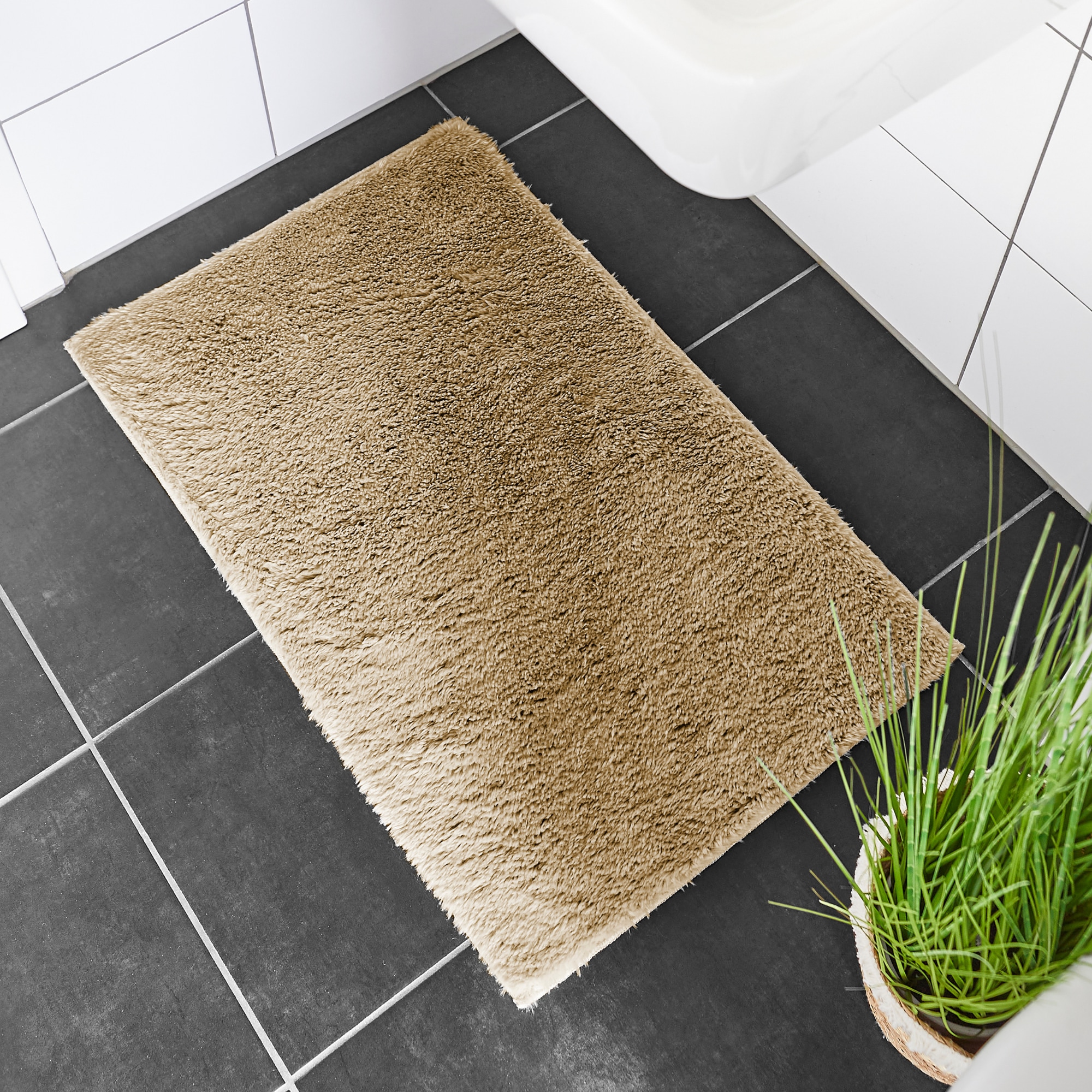 Andiamo Badematte "Florida" Höhe 23 mm rutschhemmend beschichtet fußbodenhe günstig online kaufen