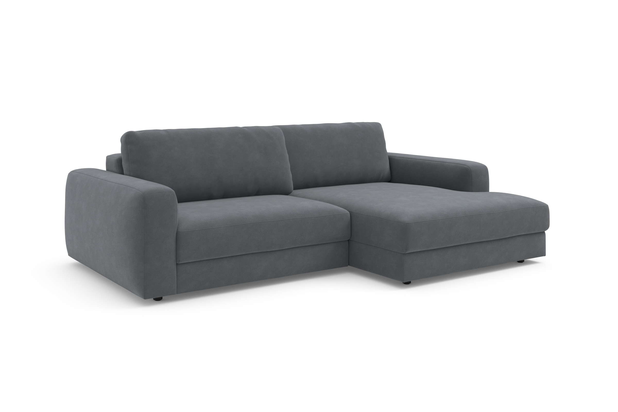 TRENDMANUFAKTUR Ecksofa »Bourbon, Designsofa mit tollem Sitzkomfort, L-Form,«, extra tiefe Sitzfläche, wahlweise mit Sitztiefenverstellung