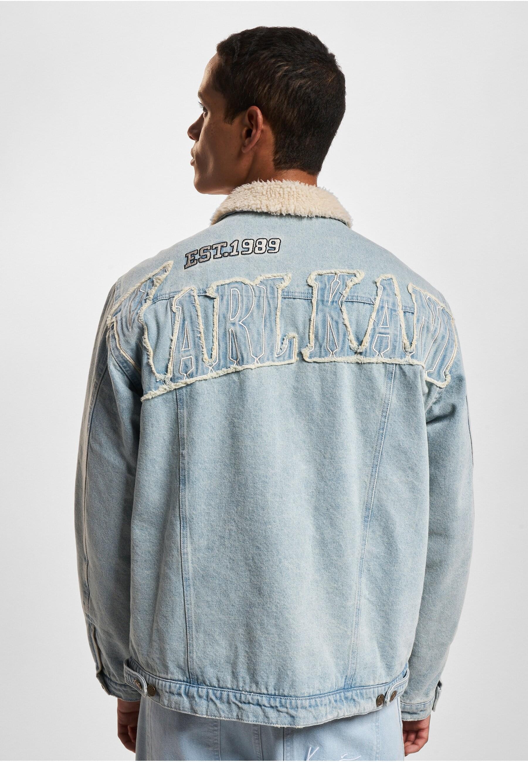 Karl Kani Trainingsjacke »Karl Kani Herren KM234-026-1 KK OG Denim Trucker Jacket«, (1 St.), ohne Kapuze