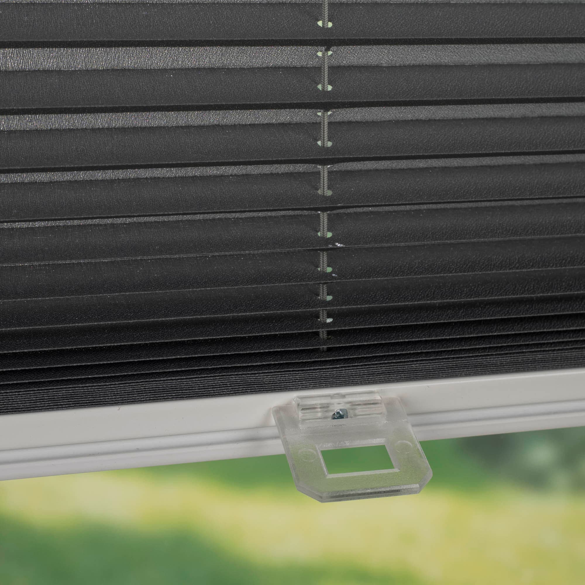 Liedeco Plissee »Klemmfix-Plissee verspannt«, Lichtschutz, ohne Bohren, verspannt
