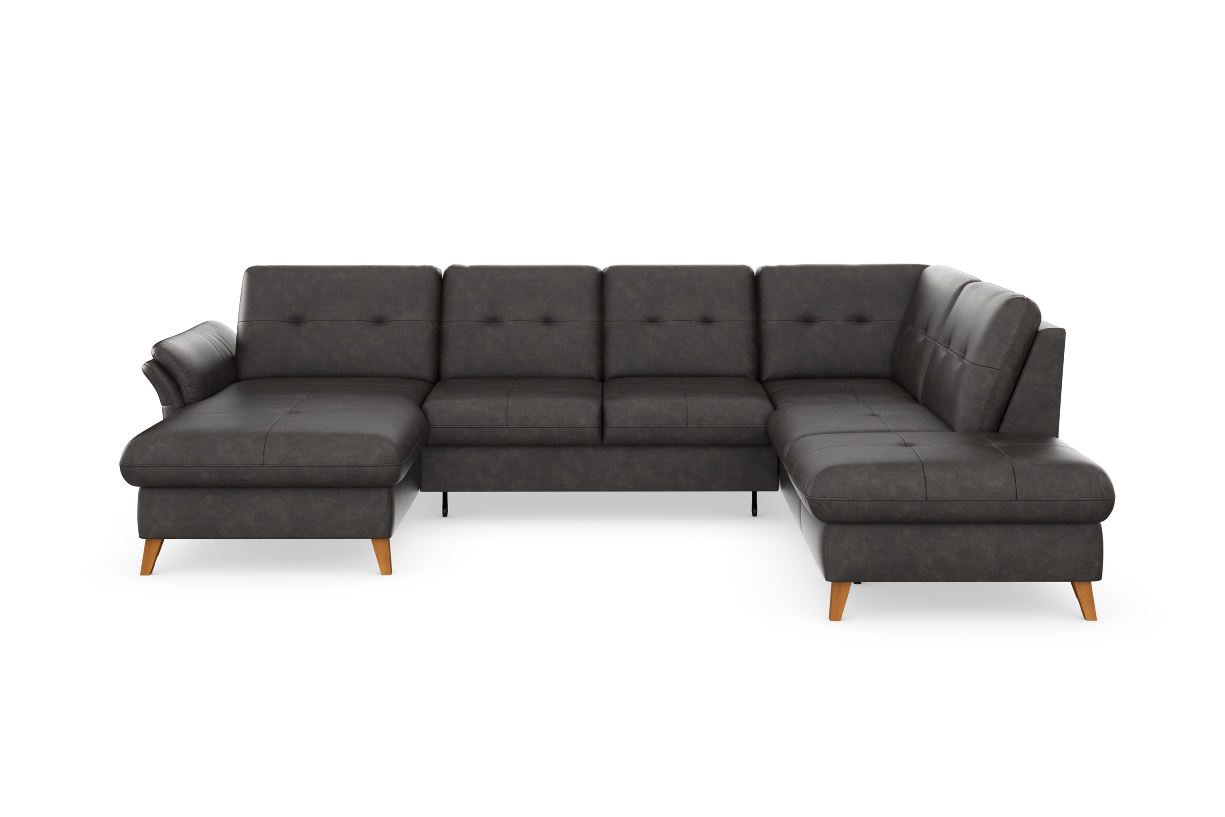 sit&more Wohnlandschaft »Göteborg«, inkl. Sitztiefenverstellung, wahlweise mit Bettfunktion & Bettkasten