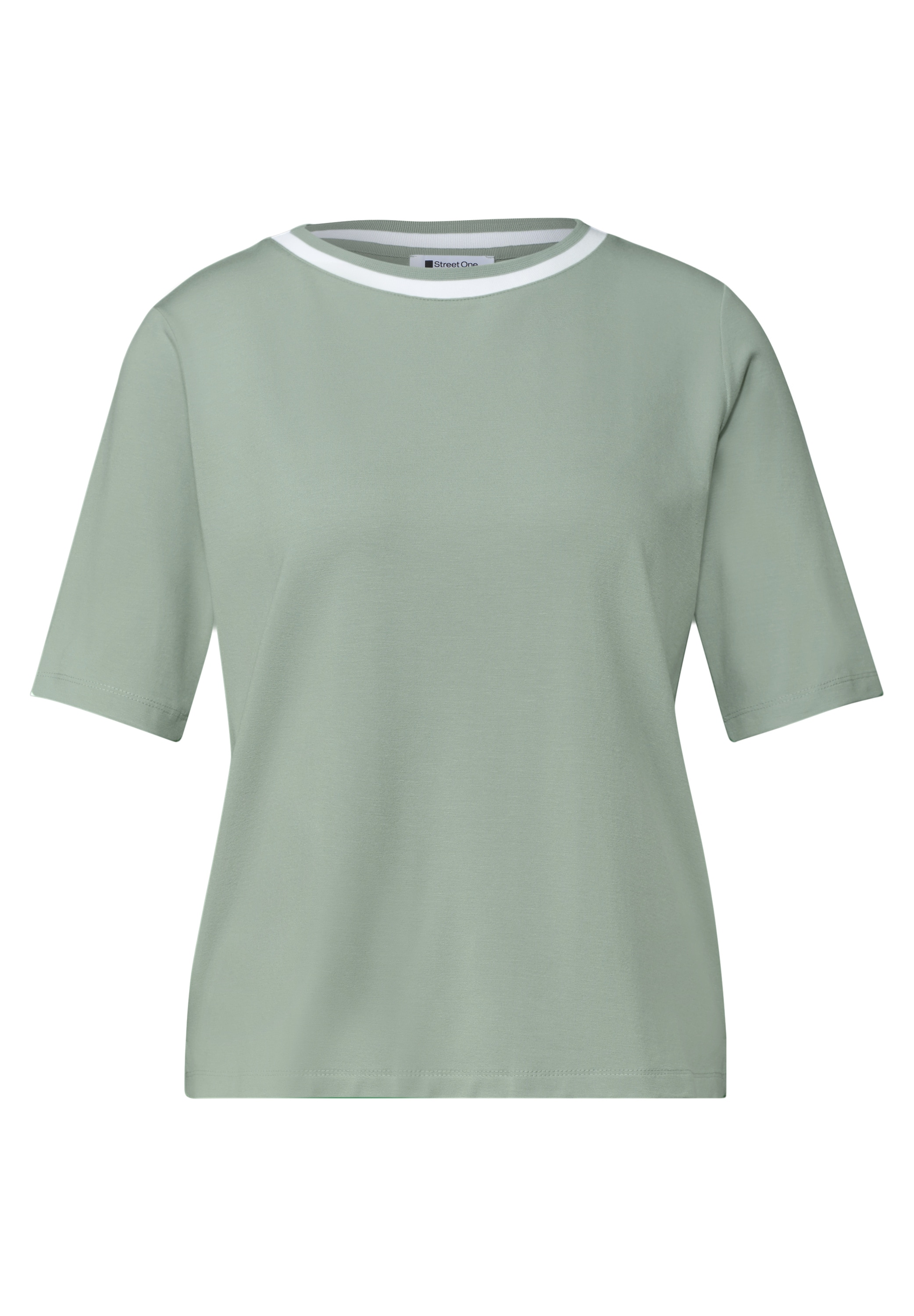 STREET ONE T-Shirt mit Kontrastdetail