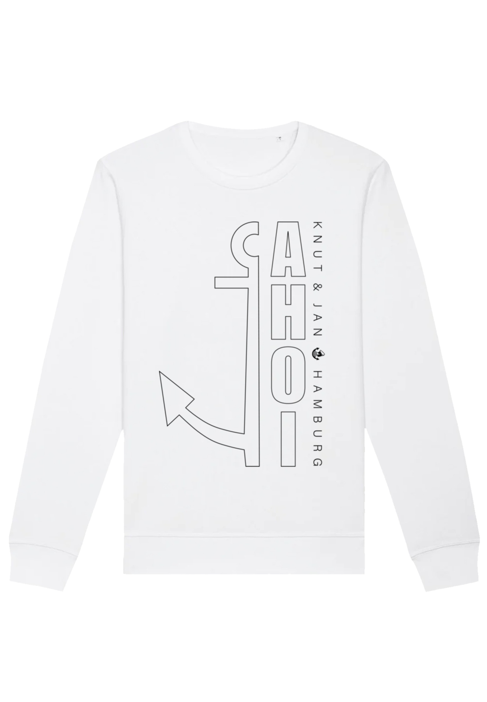 F4NT4STIC Sweatshirt "Ahoi Anker Outlines Knut & Jan Hamburg", Premium Qual günstig online kaufen