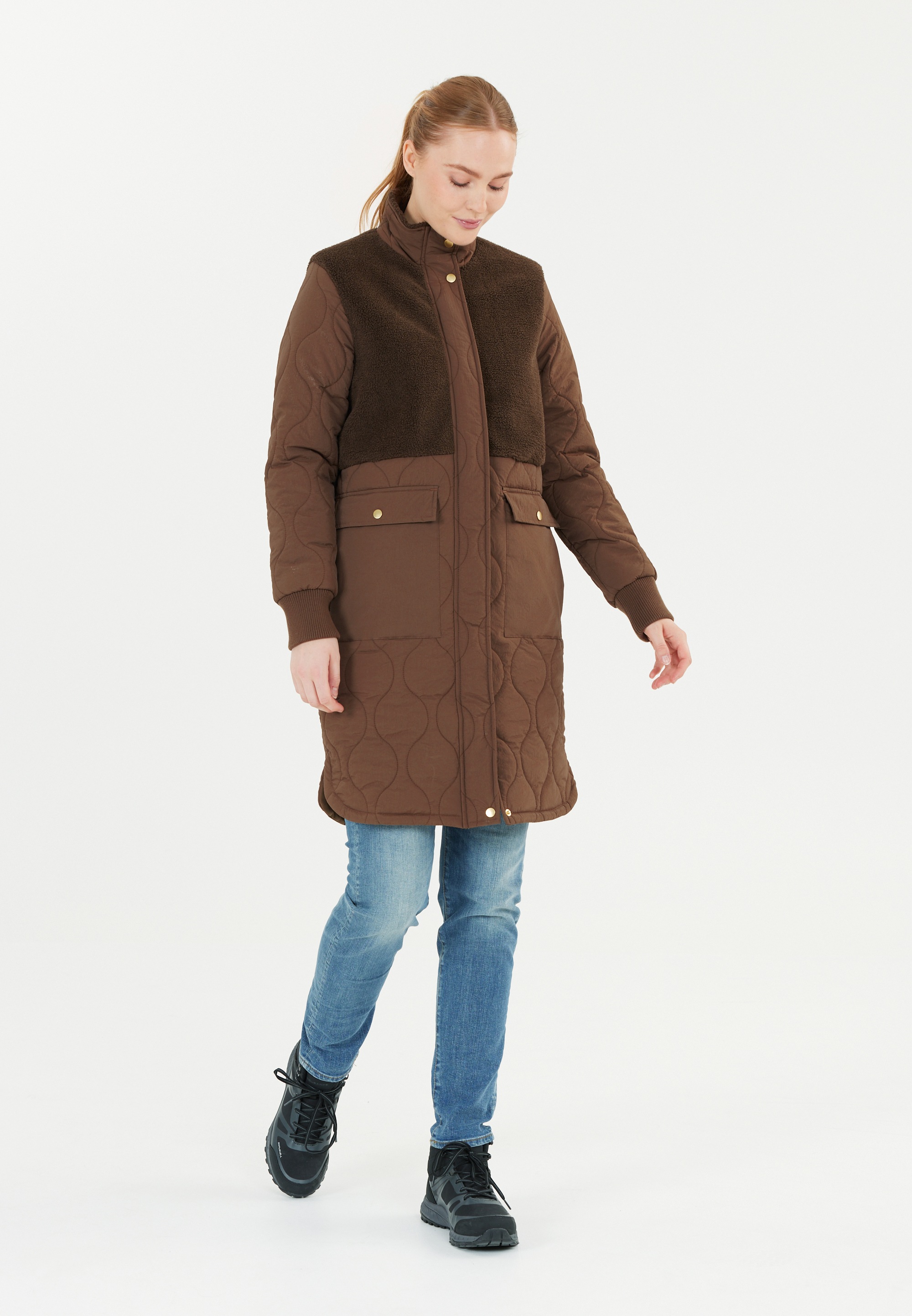 WEATHER REPORT Kurzmantel »Hollie«, in legerem Design